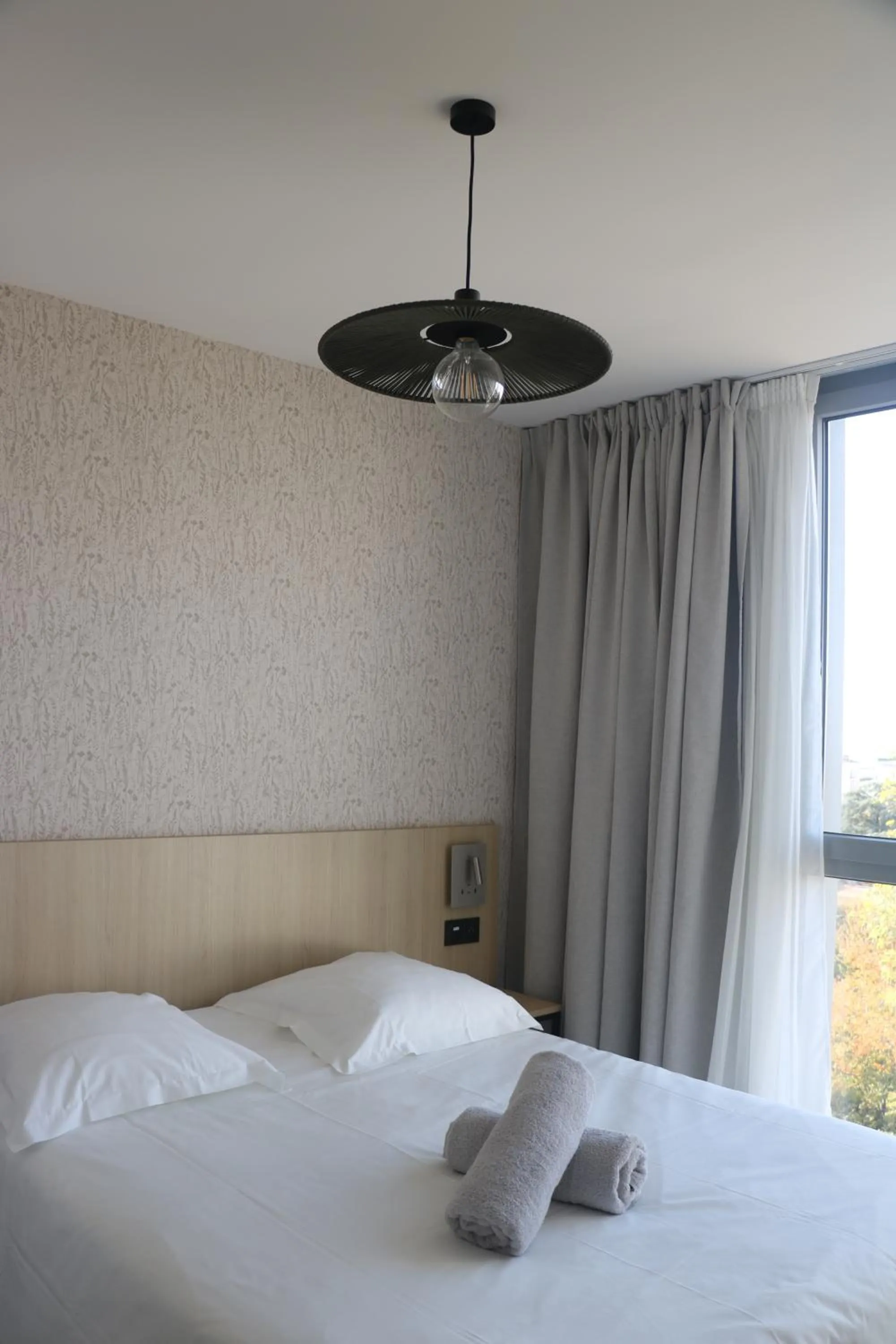 Property building, Bed in Abalys Hotel