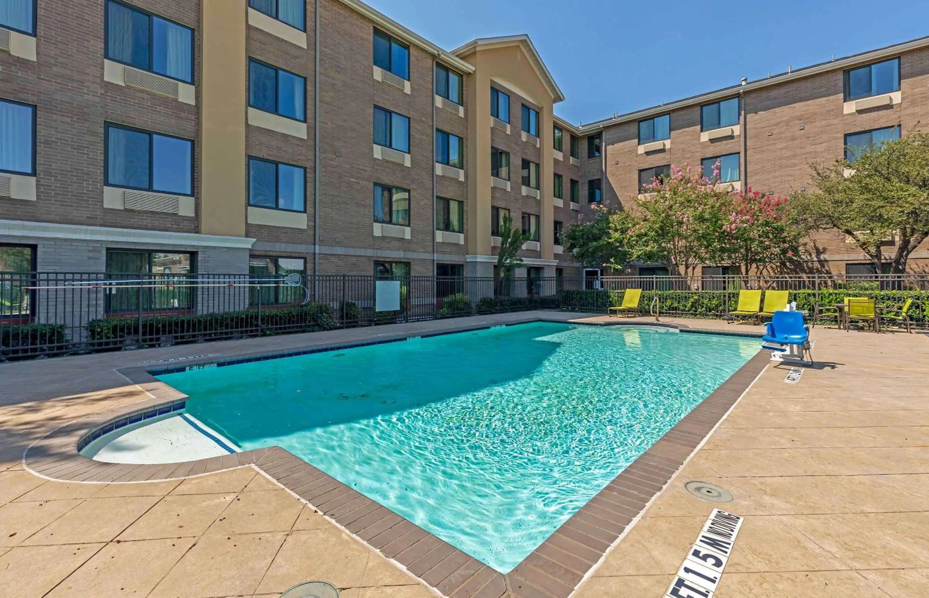 Pool view in Extended Stay America Suites - Dallas - Plano