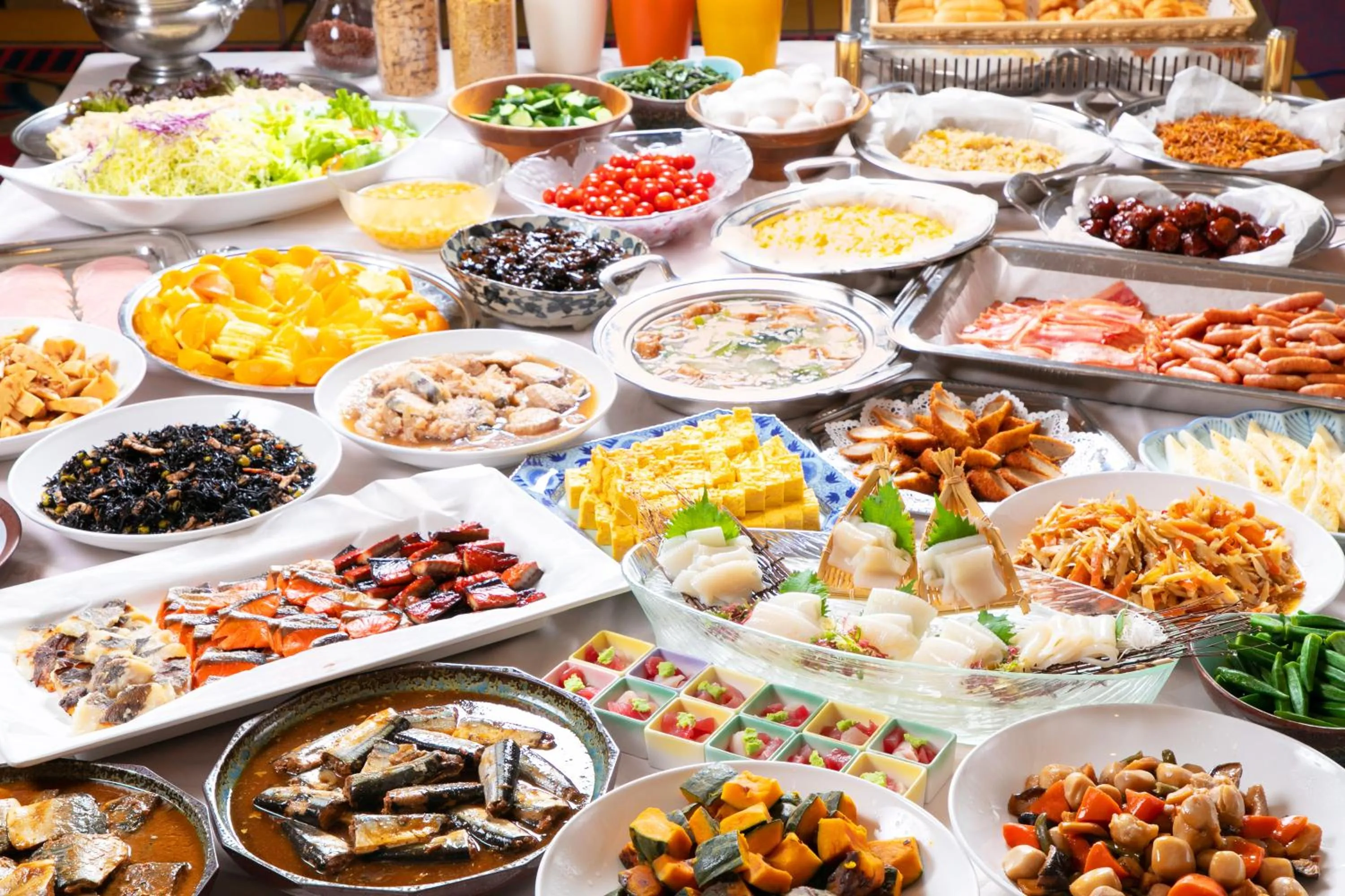 Breakfast in Kesennuma Plaza Hotel