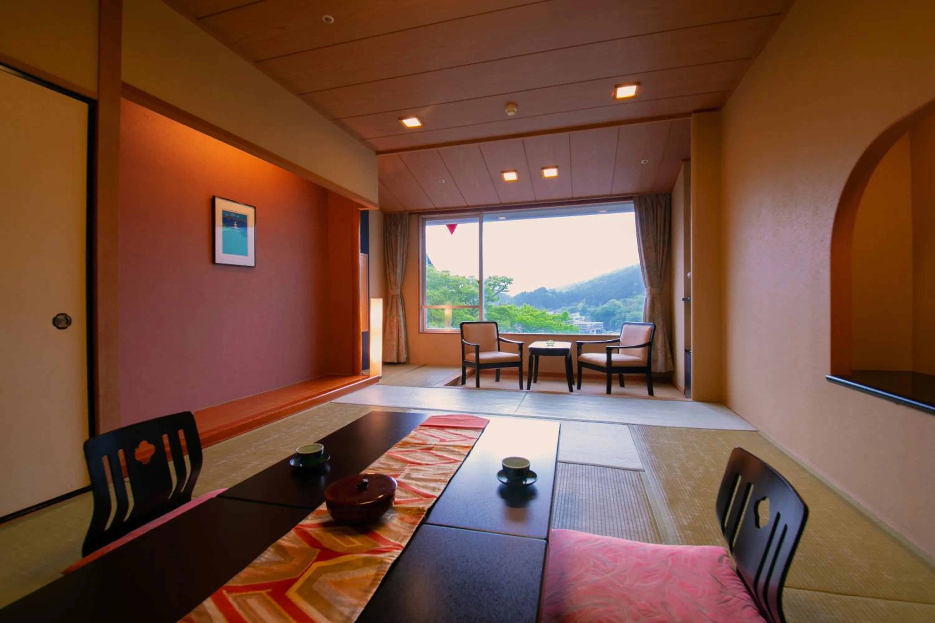 Living room in Kesennuma Plaza Hotel
