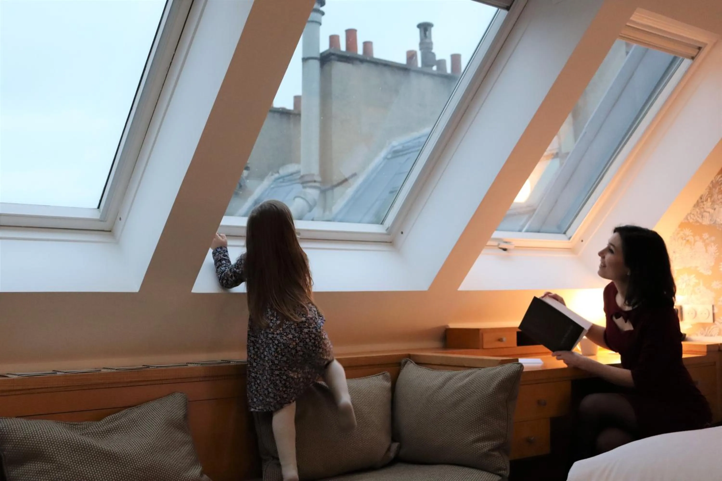 Seating area in Le Pergolèse Paris Champs Elysées