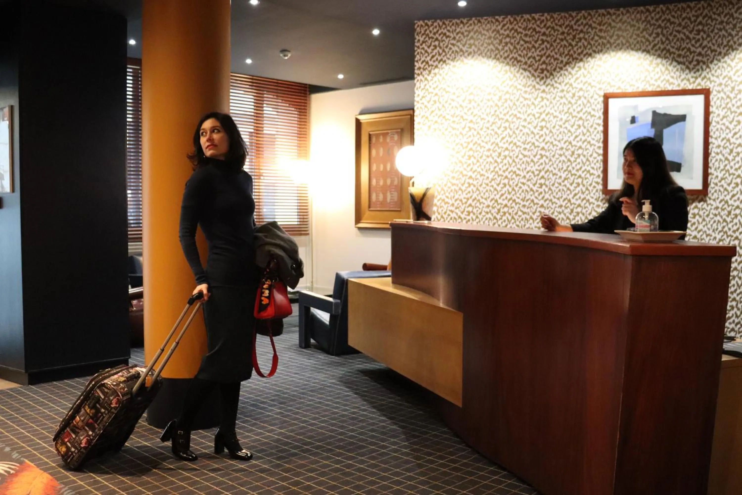 Lobby or reception in Le Pergolèse Paris Champs Elysées