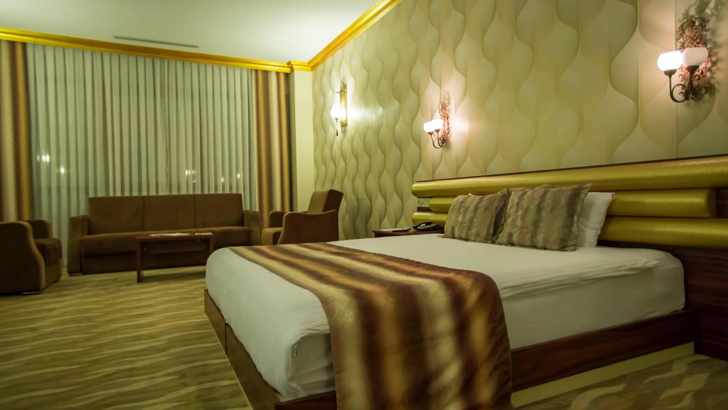 Bed in Sarot Termal Park Resort & Spa - Halal Hotel