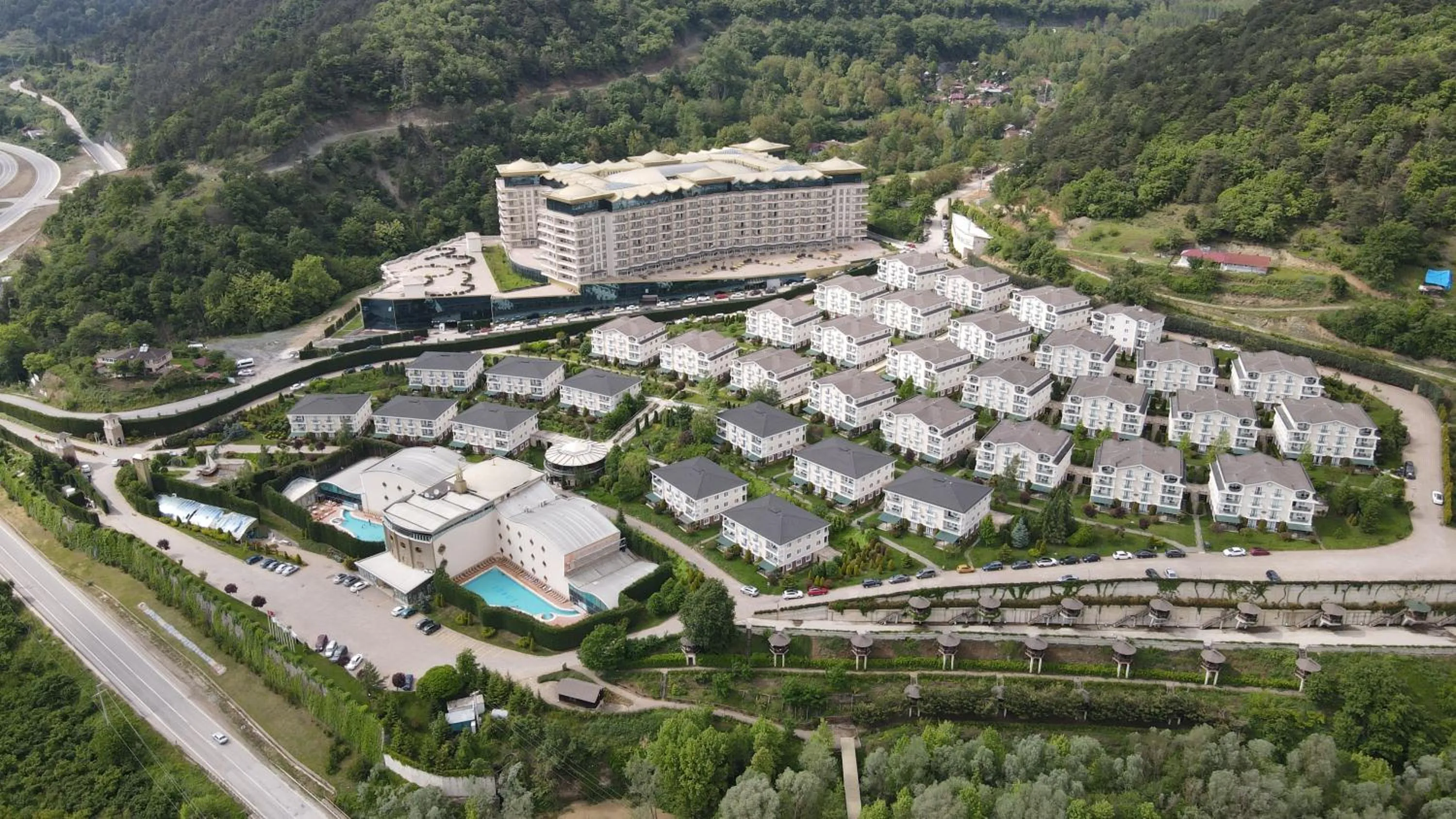 Property building in Sarot Thermal Vadi Tatil Koyu - Halal Hotel