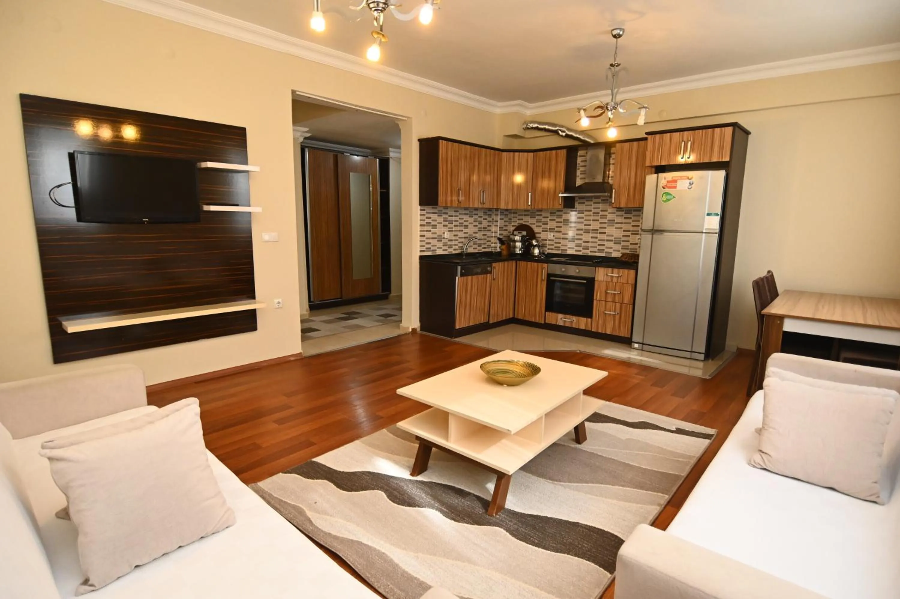 Kitchen or kitchenette in Sarot Thermal Vadi Tatil Koyu - Halal Hotel