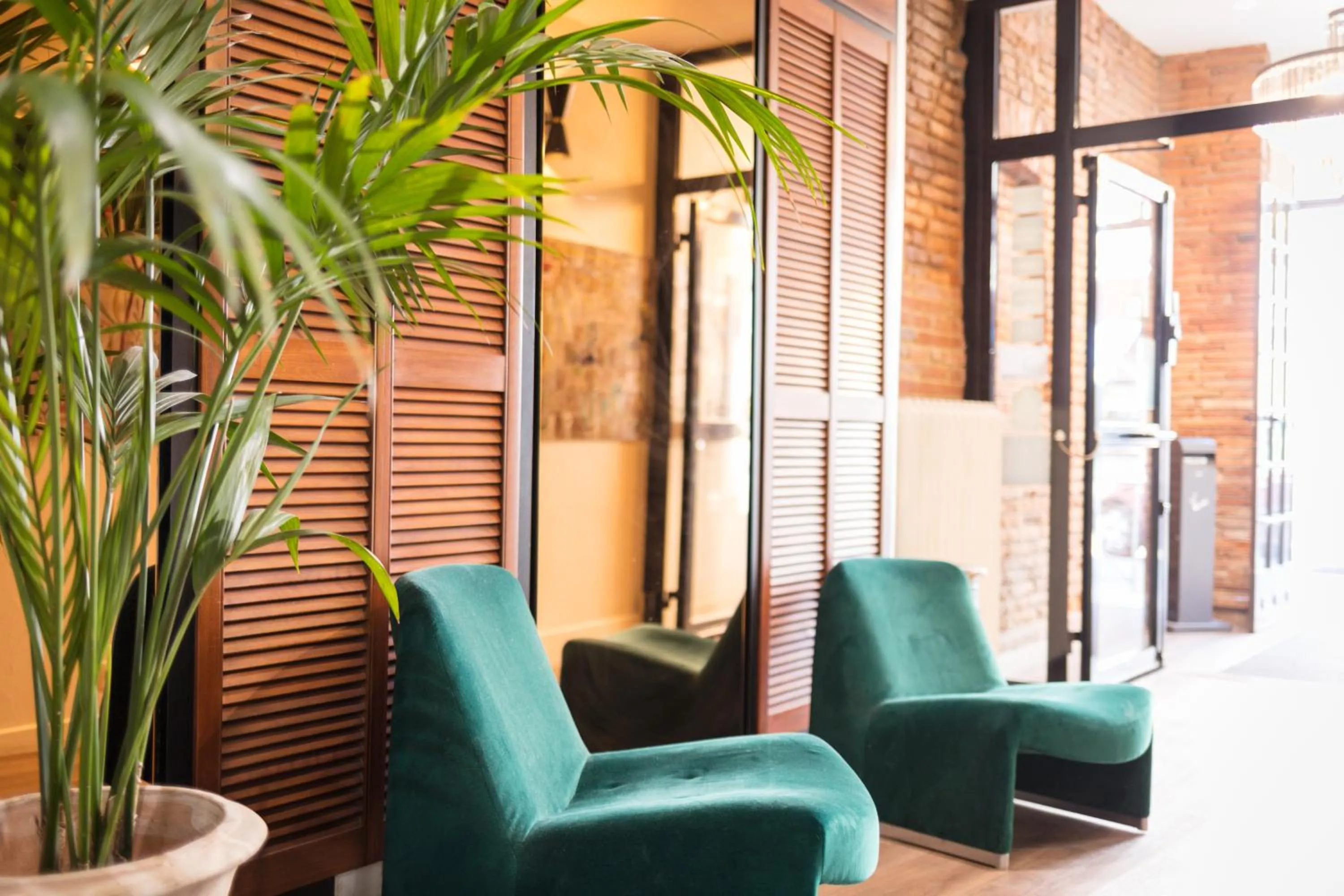 Living room in Hotel Albert 1er