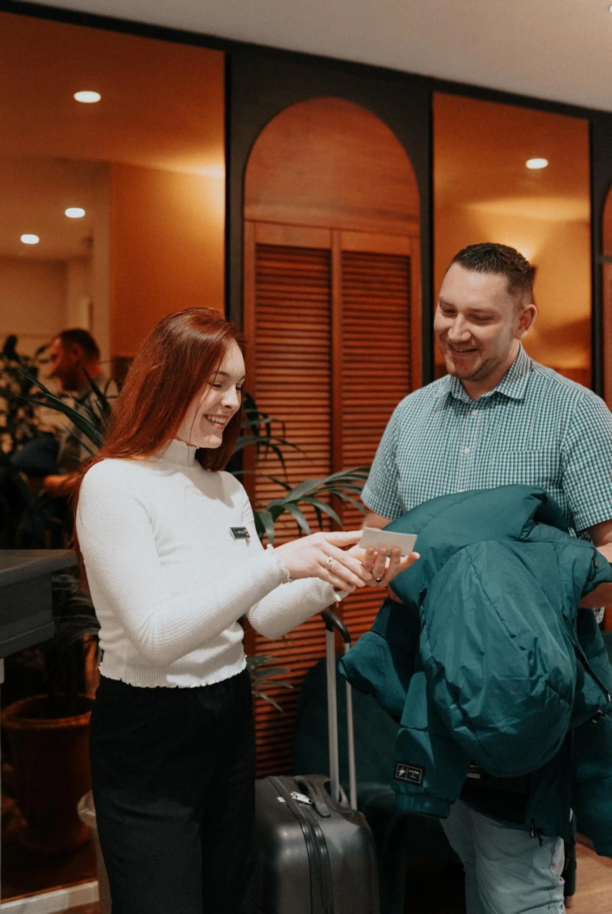 Lobby or reception in Hotel Albert 1er