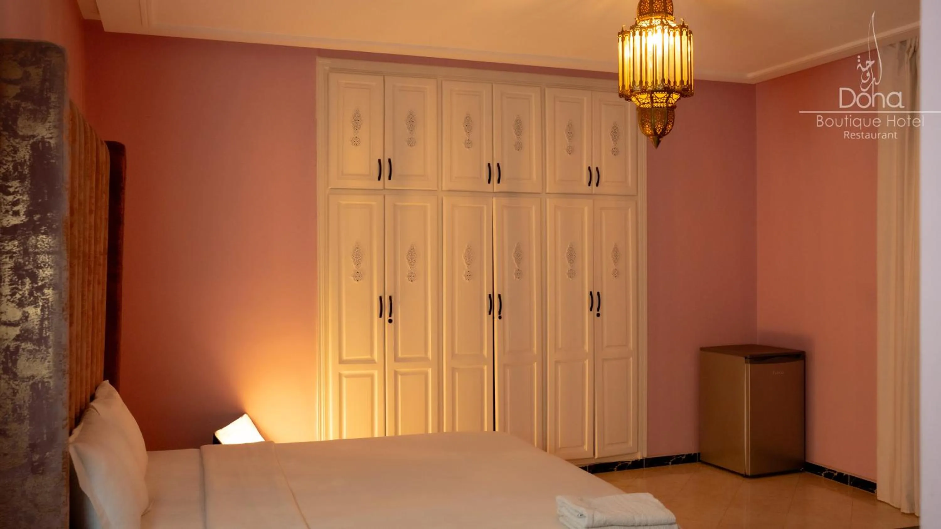 Bed in Aparthotel & Hotel Doha