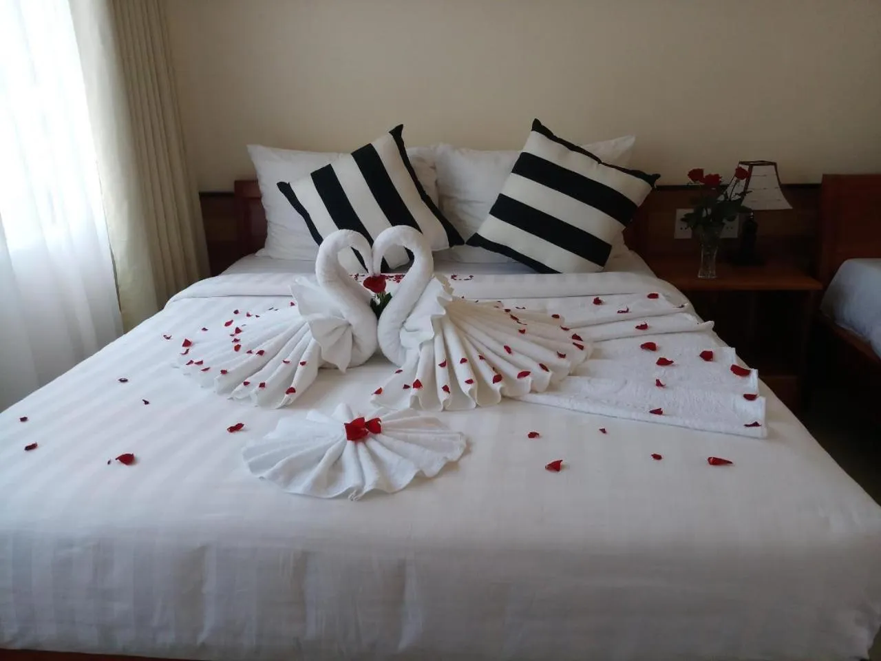 Bed in Le Garden Resort & Spa Phú Quốc