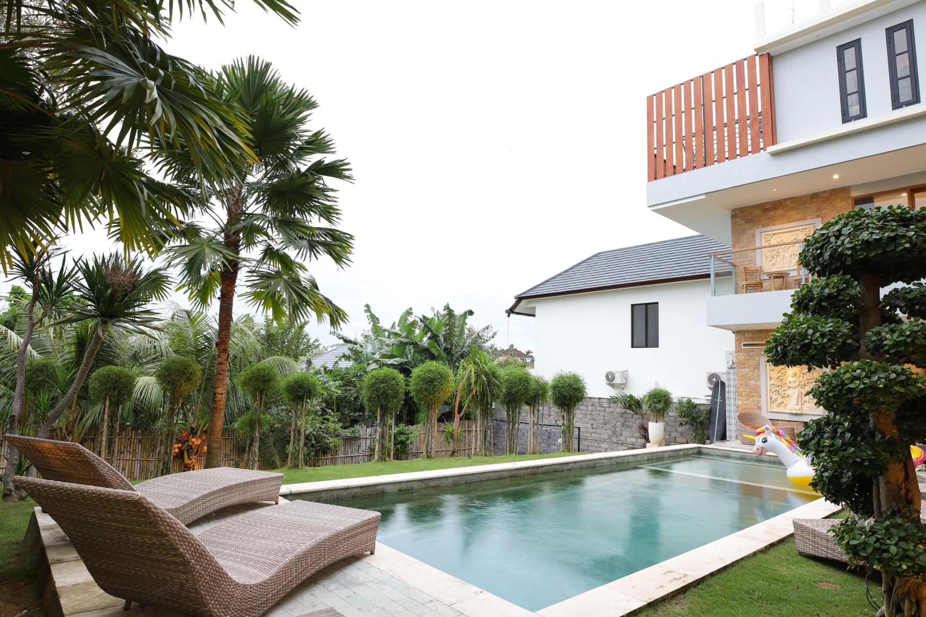 Garden in GM Guest House Canggu