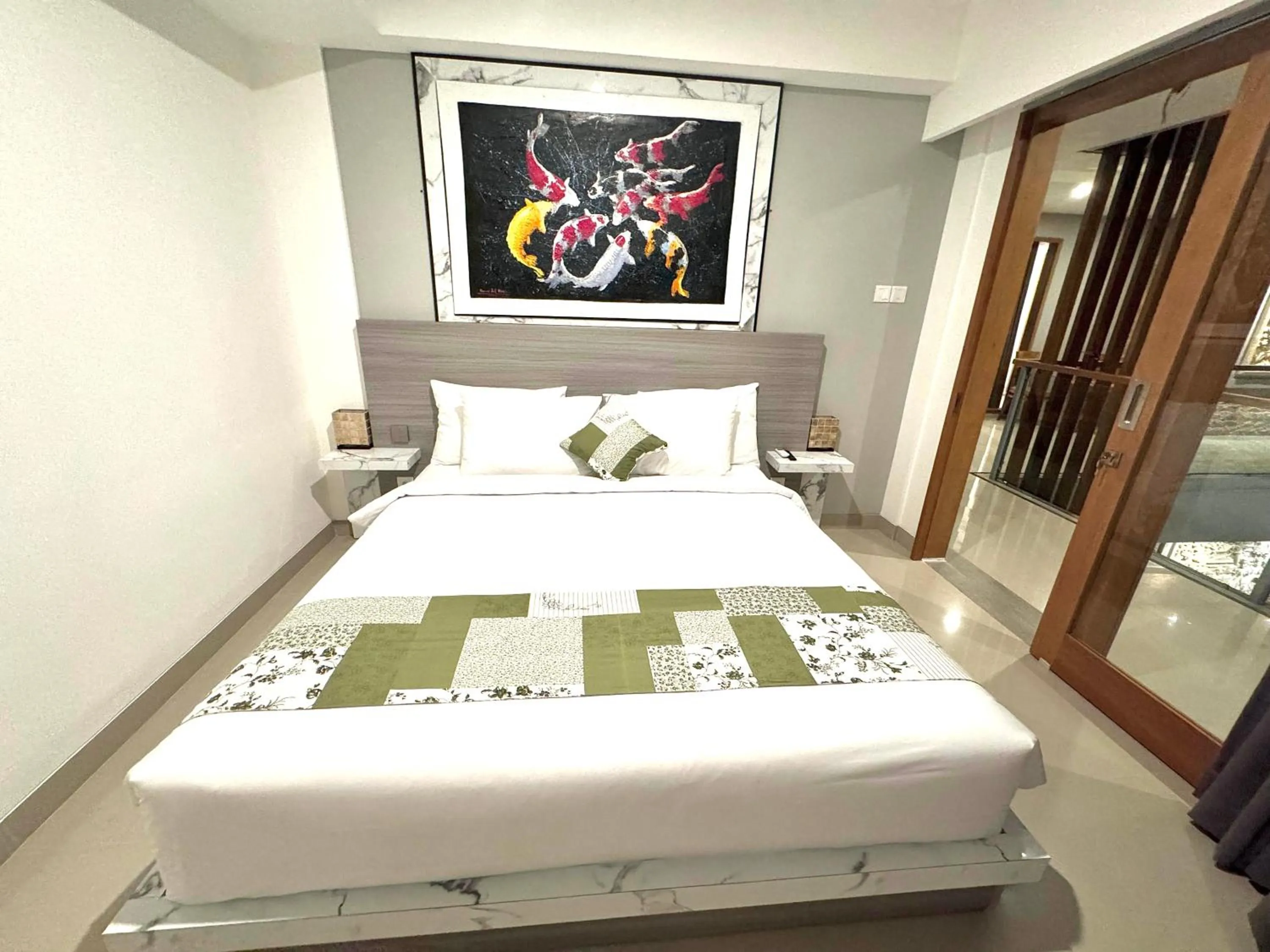 Bed in GM Guest House Canggu