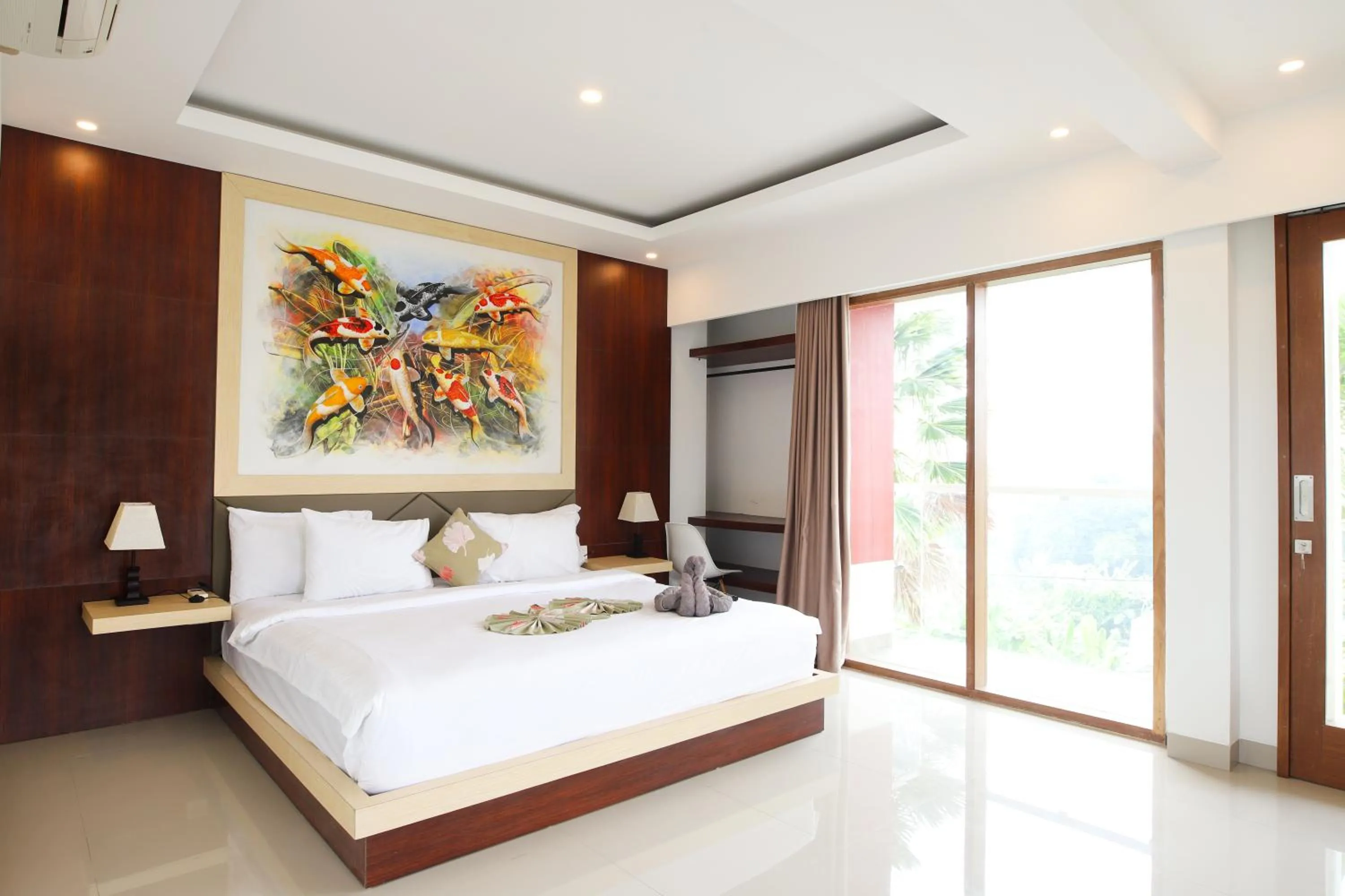 Bed in GM Guest House Canggu