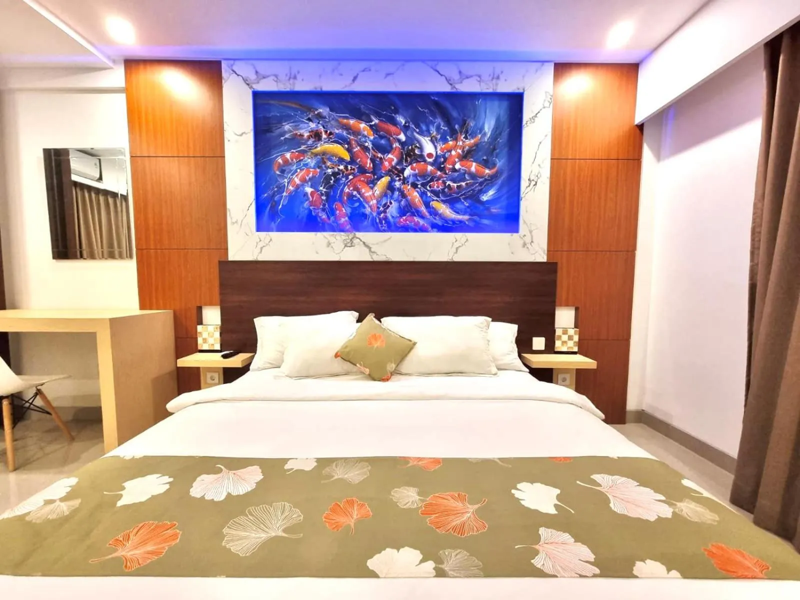 Bed in GM Guest House Canggu