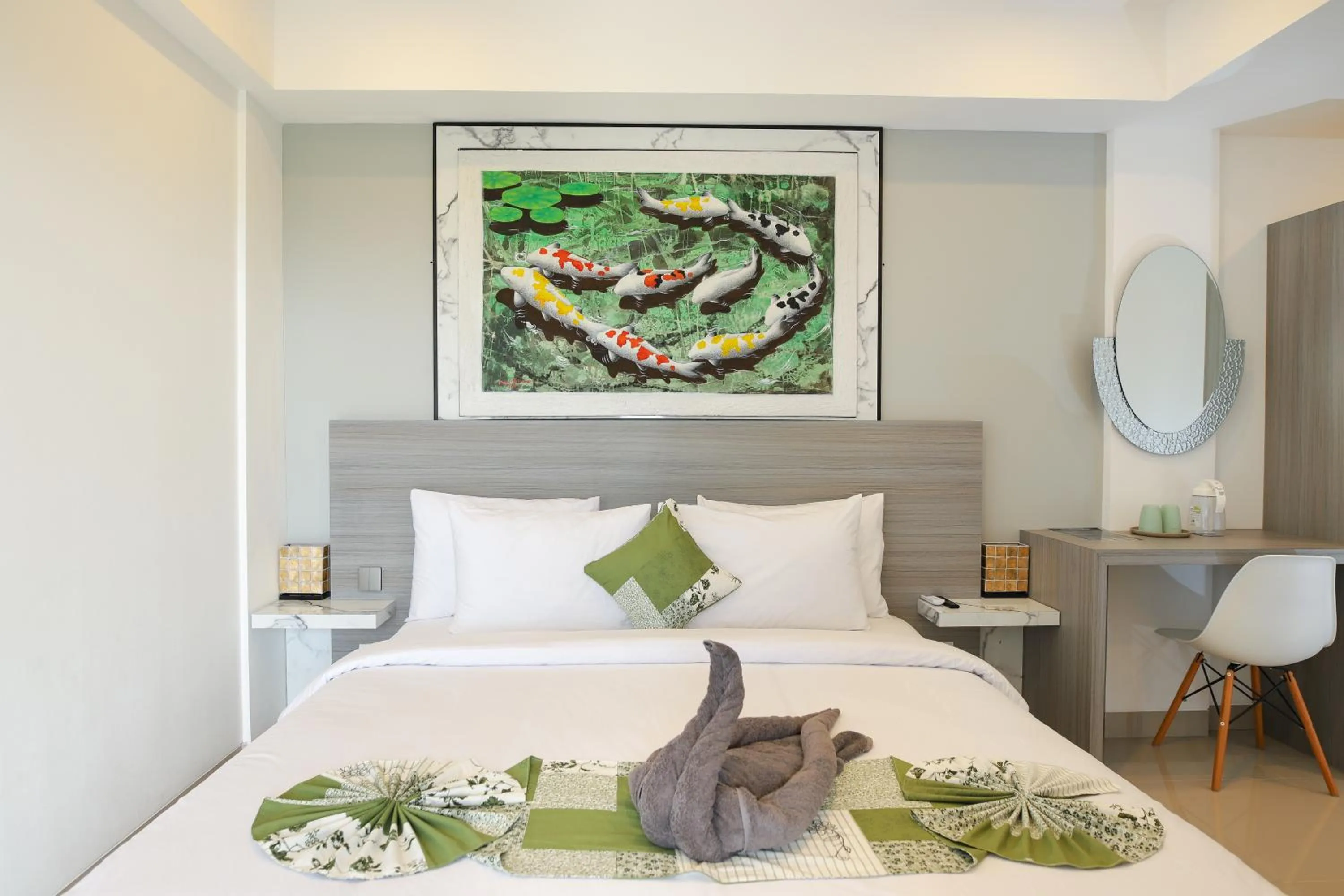 Bed in GM Guest House Canggu