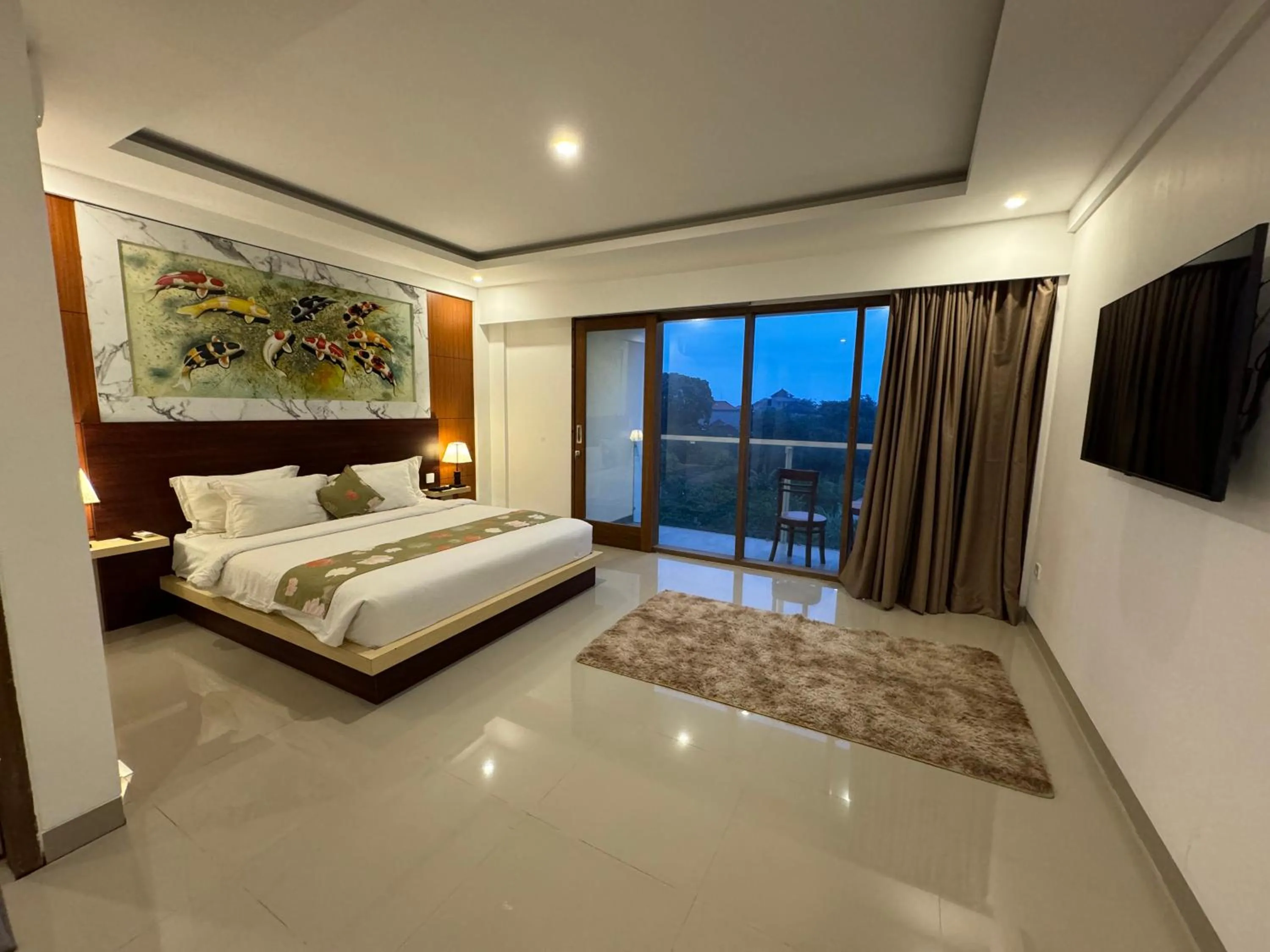 Bed in GM Guest House Canggu