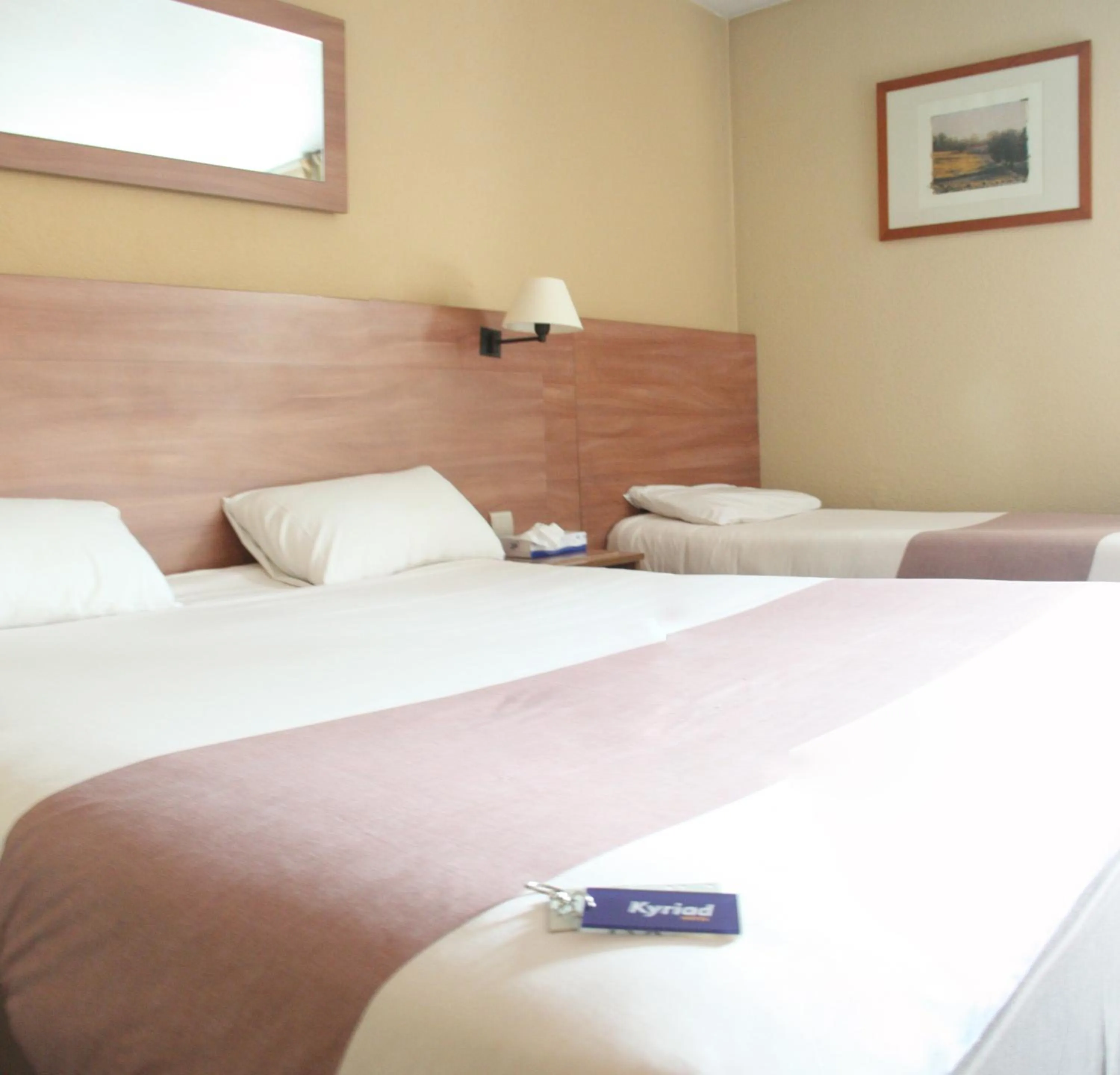 Bed in Kyriad Marne-La-Vallée Torcy