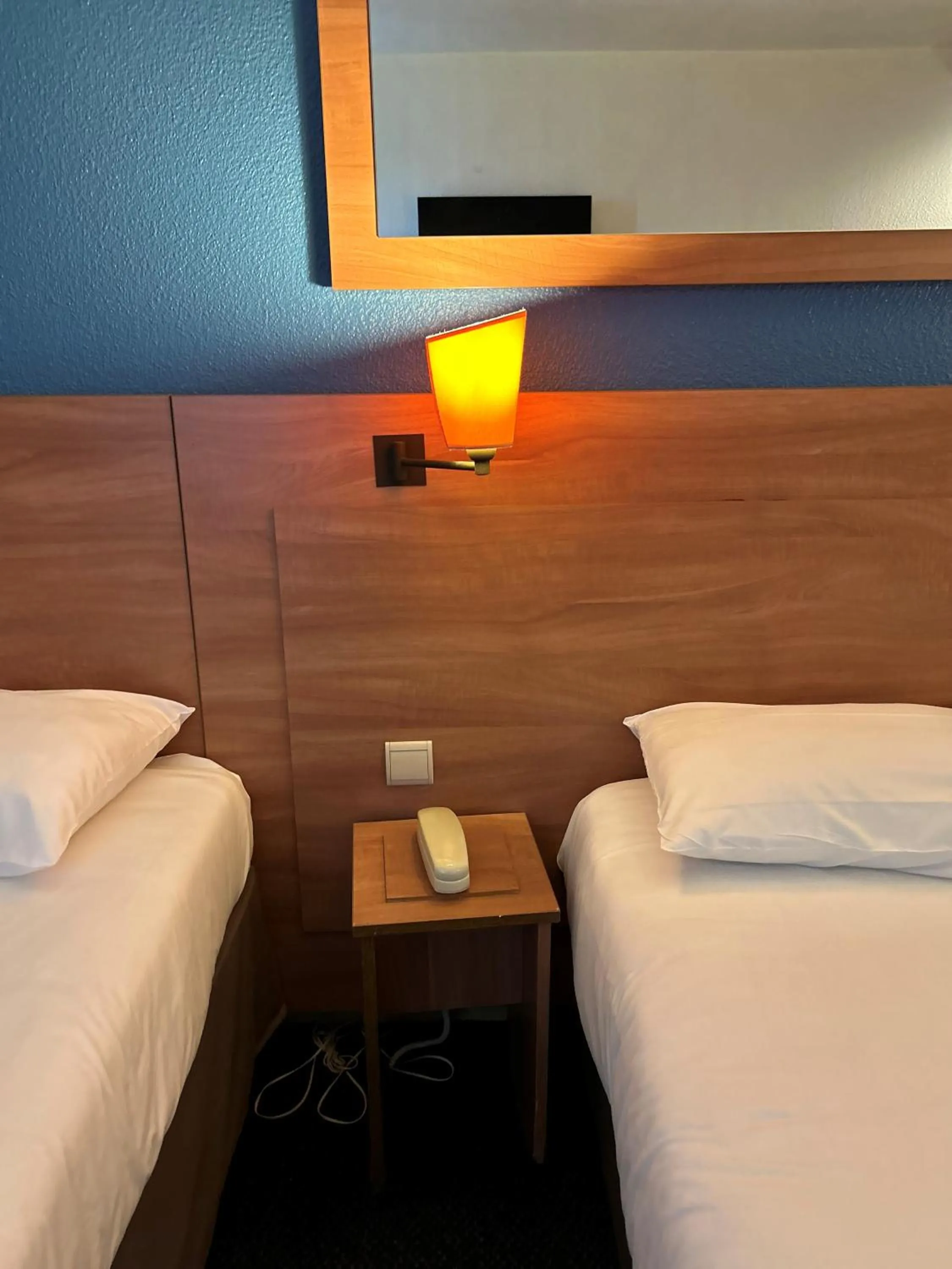 Bedroom, Bed in Kyriad Marne-La-Vallée Torcy