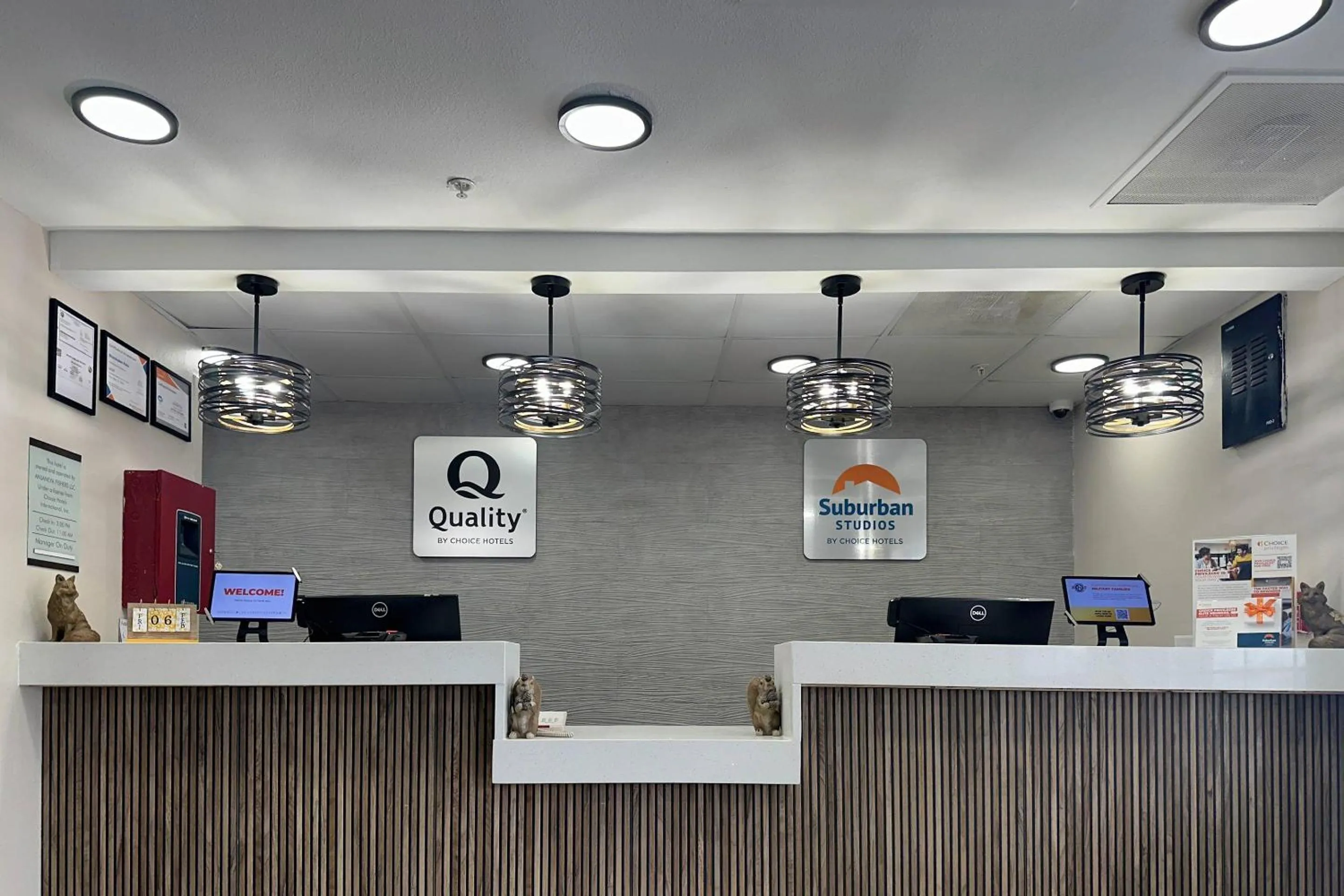 Lobby or reception in Quality Inn Fishers - Indianapolis