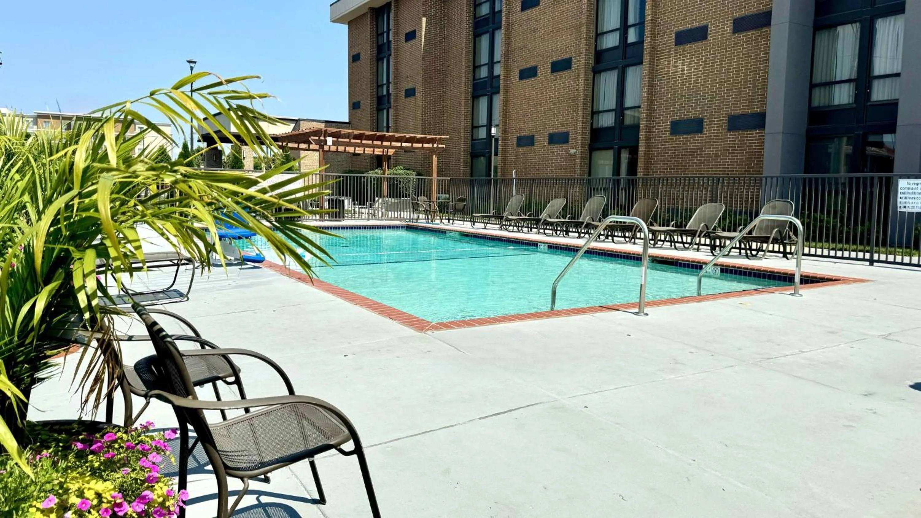 Pool view in Best Western Plus St. Louis West-Westport