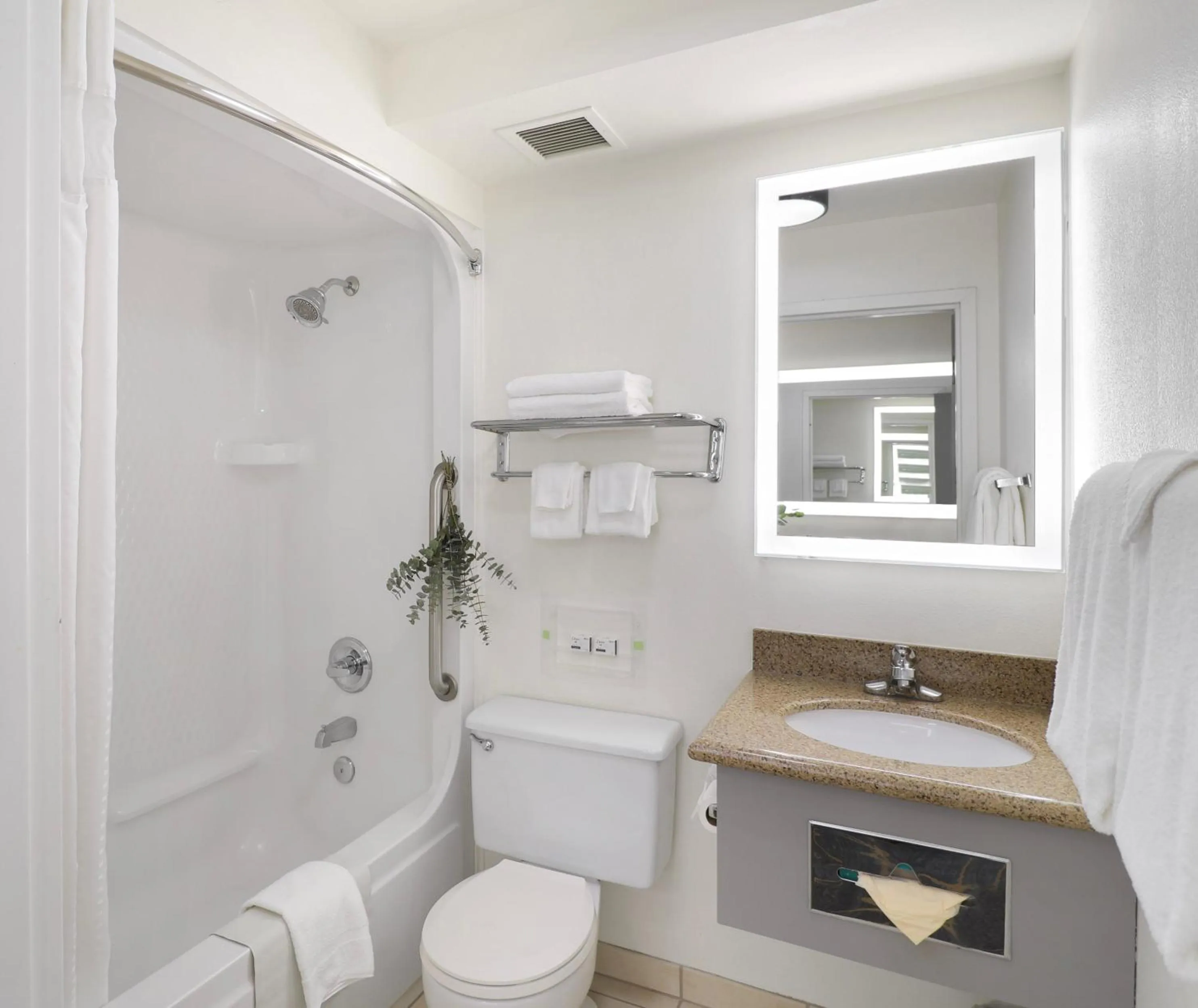 Shower in Holiday Inn Redding by IHG