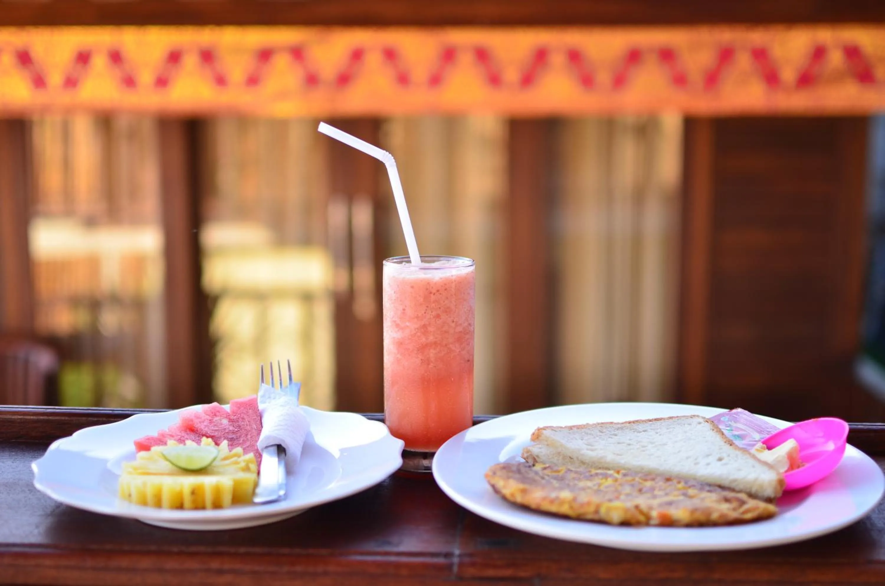Breakfast in The Waterfront Beach House