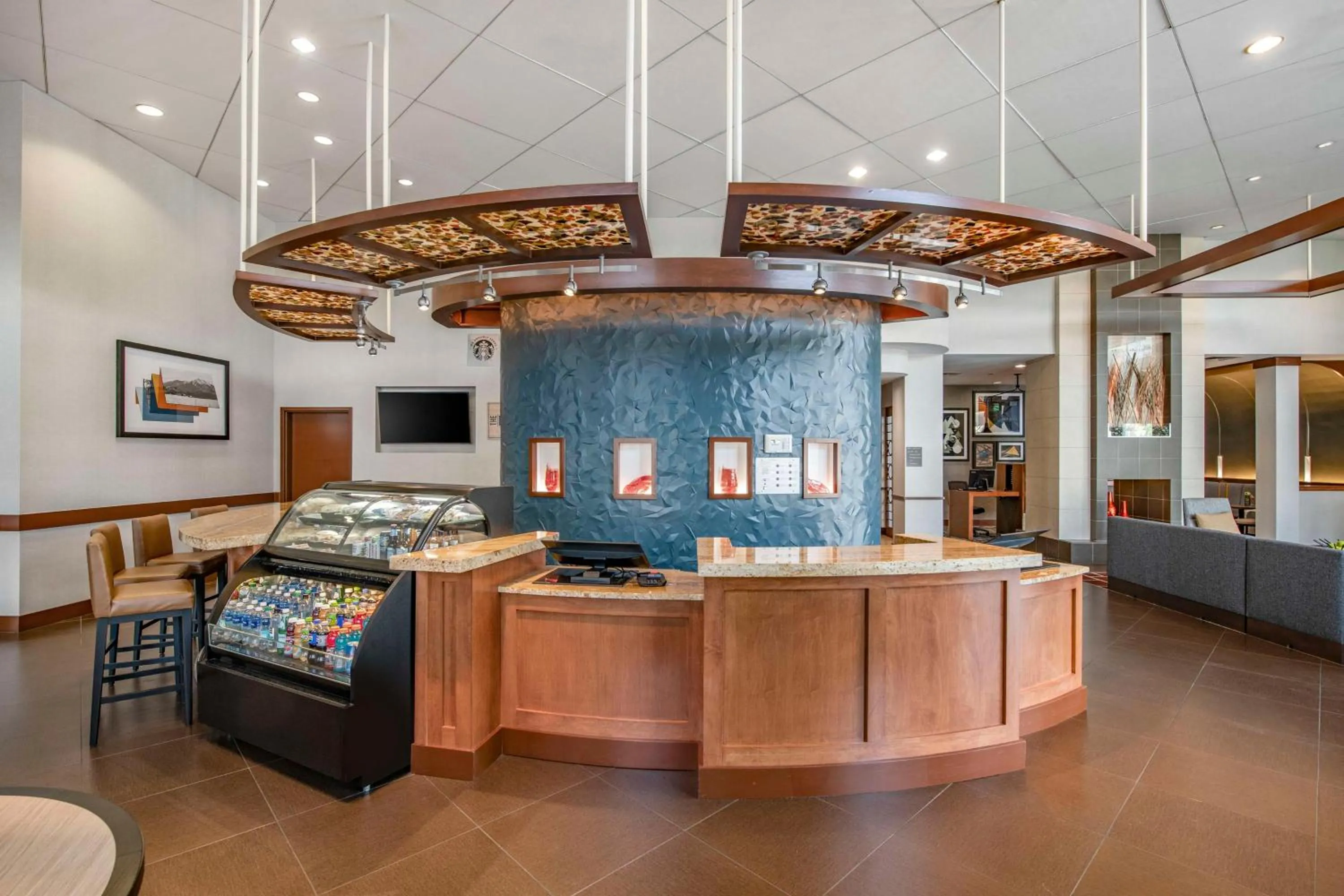 Lobby or reception in Hyatt Place Riverside Downtown