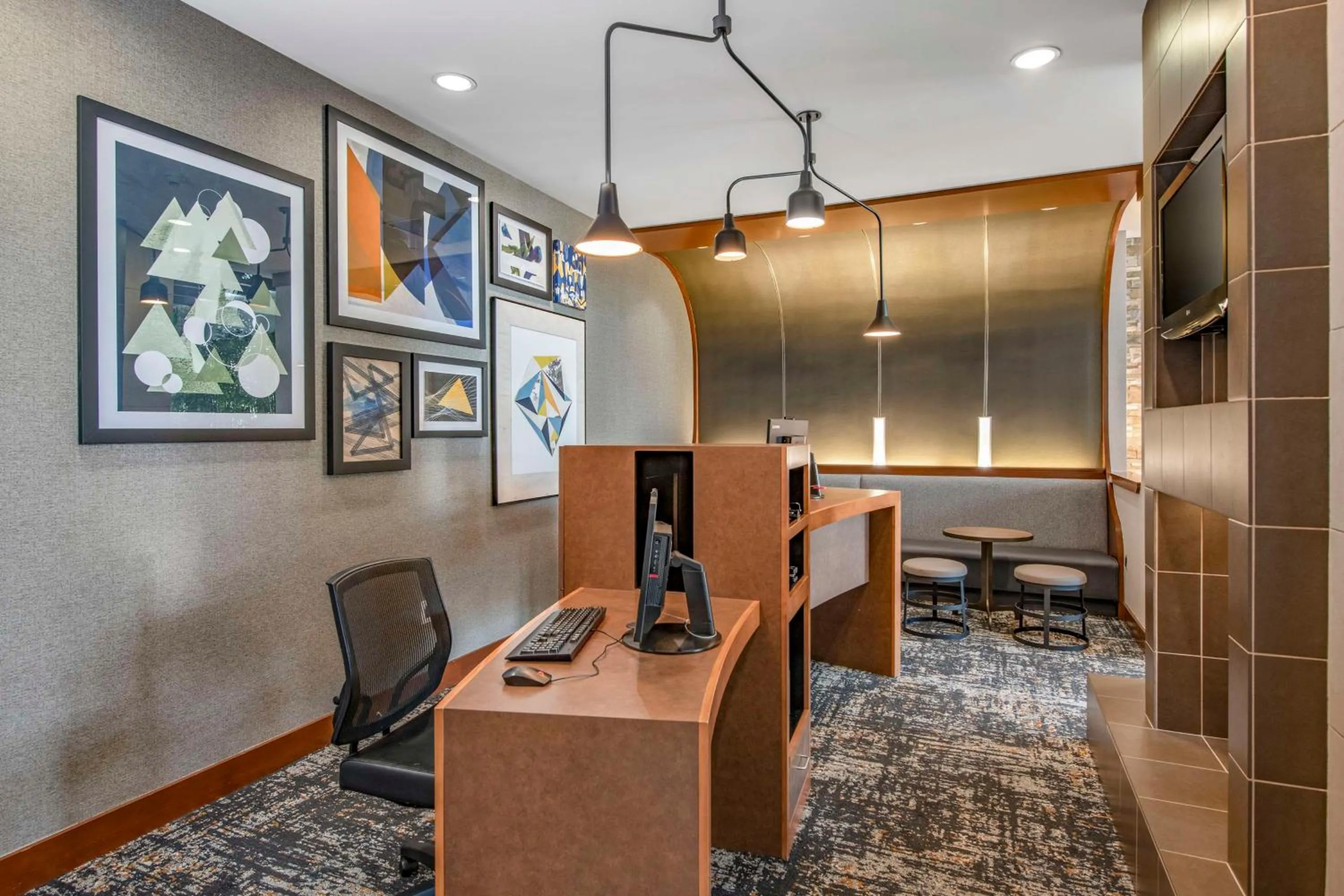 Lobby or reception in Hyatt Place Riverside Downtown