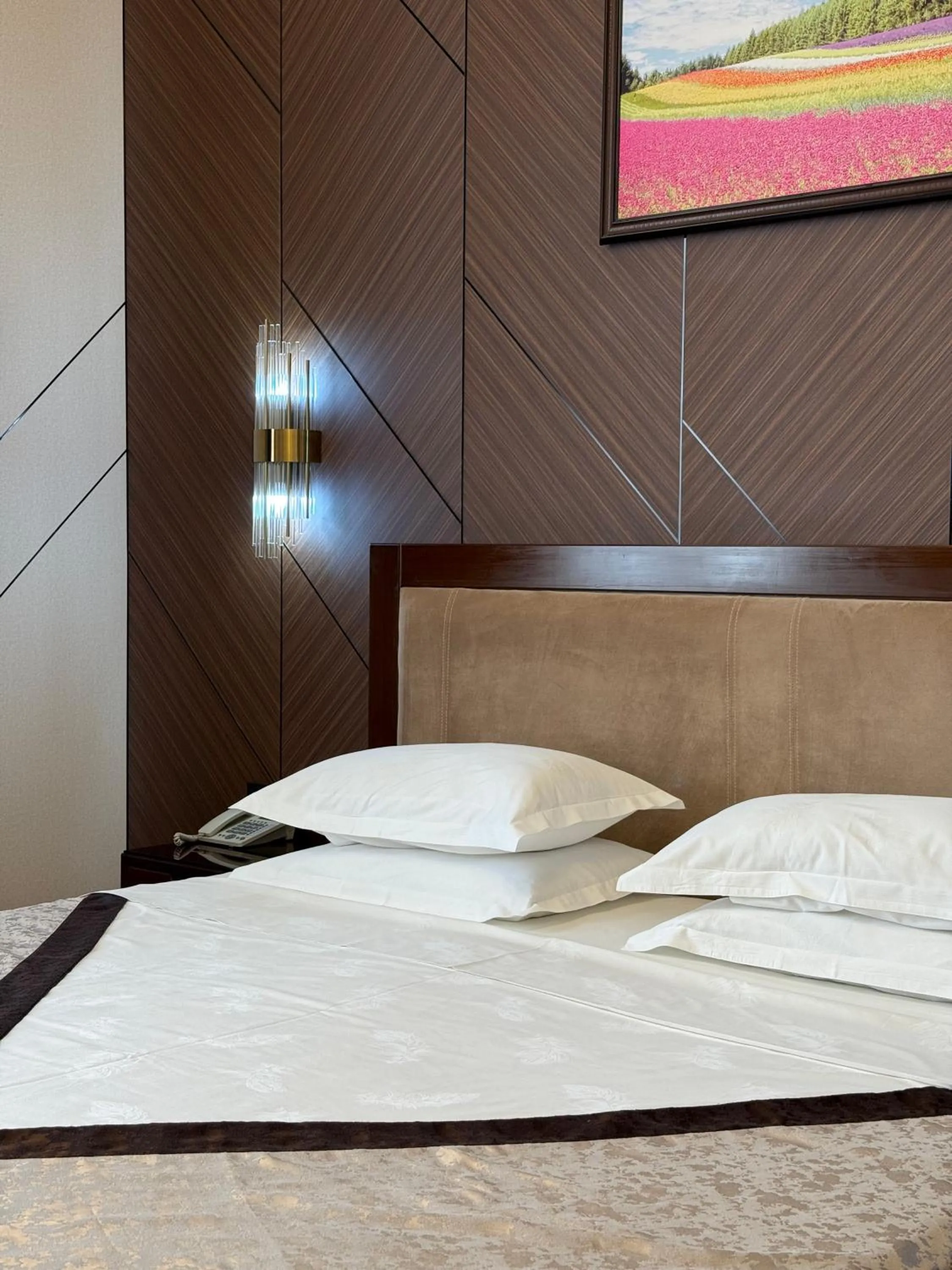 Bed in Simma Hotel Spa & Waterpark