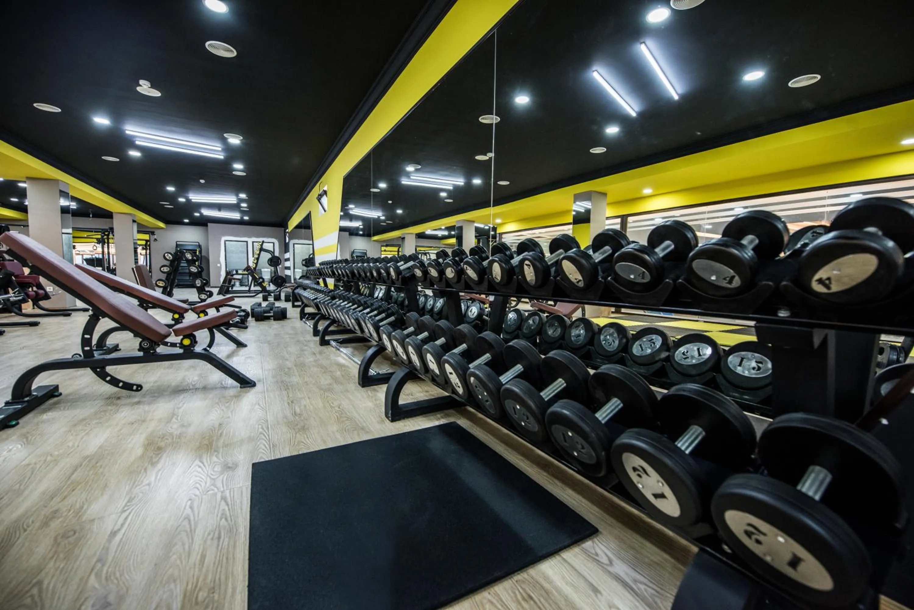 Fitness centre/facilities in Simma Hotel Spa & Waterpark