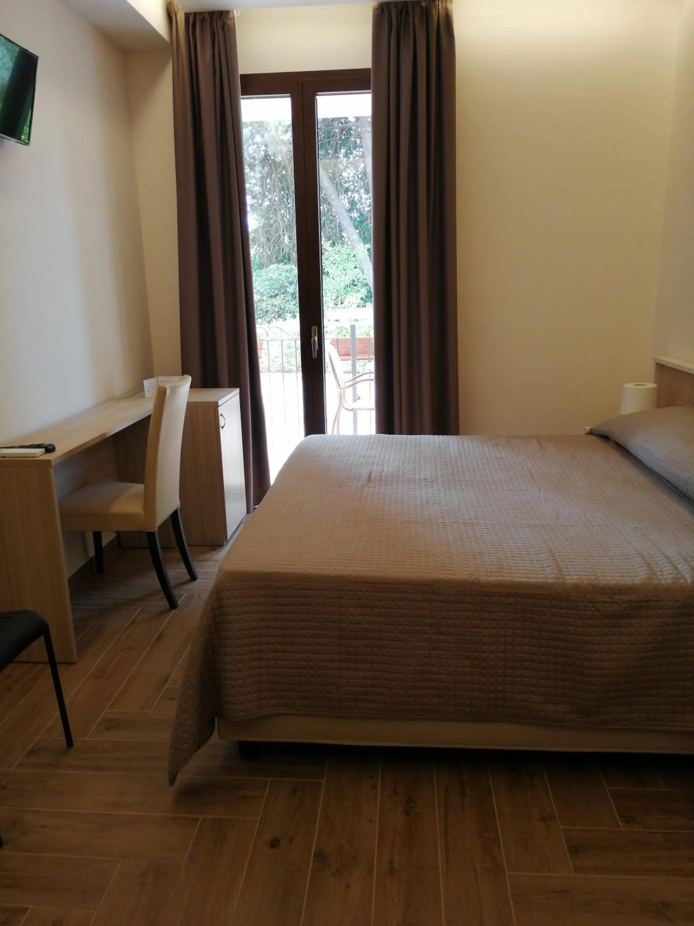 Bed in Villa Niscima