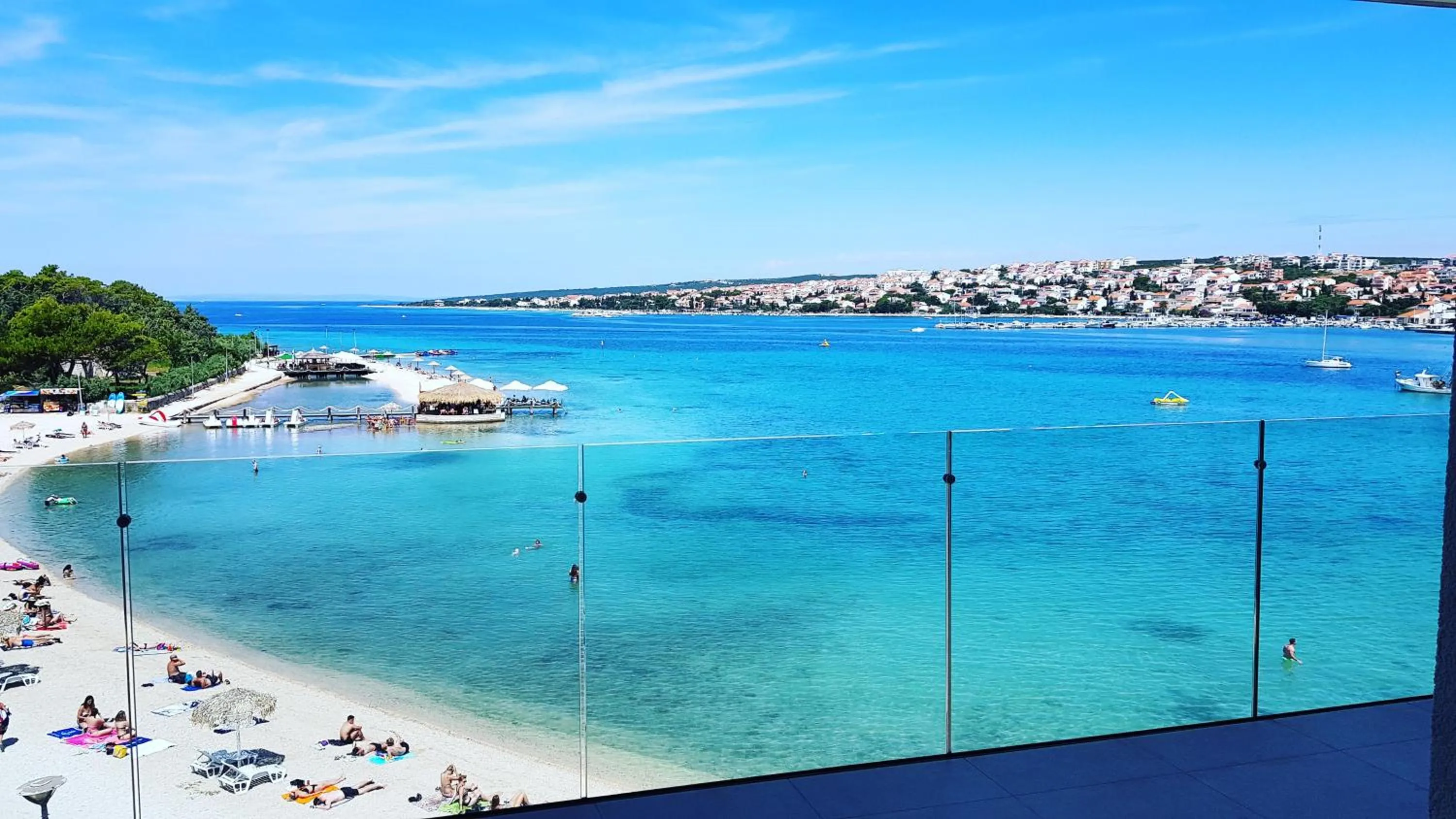 Natural landscape in Kaneo beach hotel Novalja