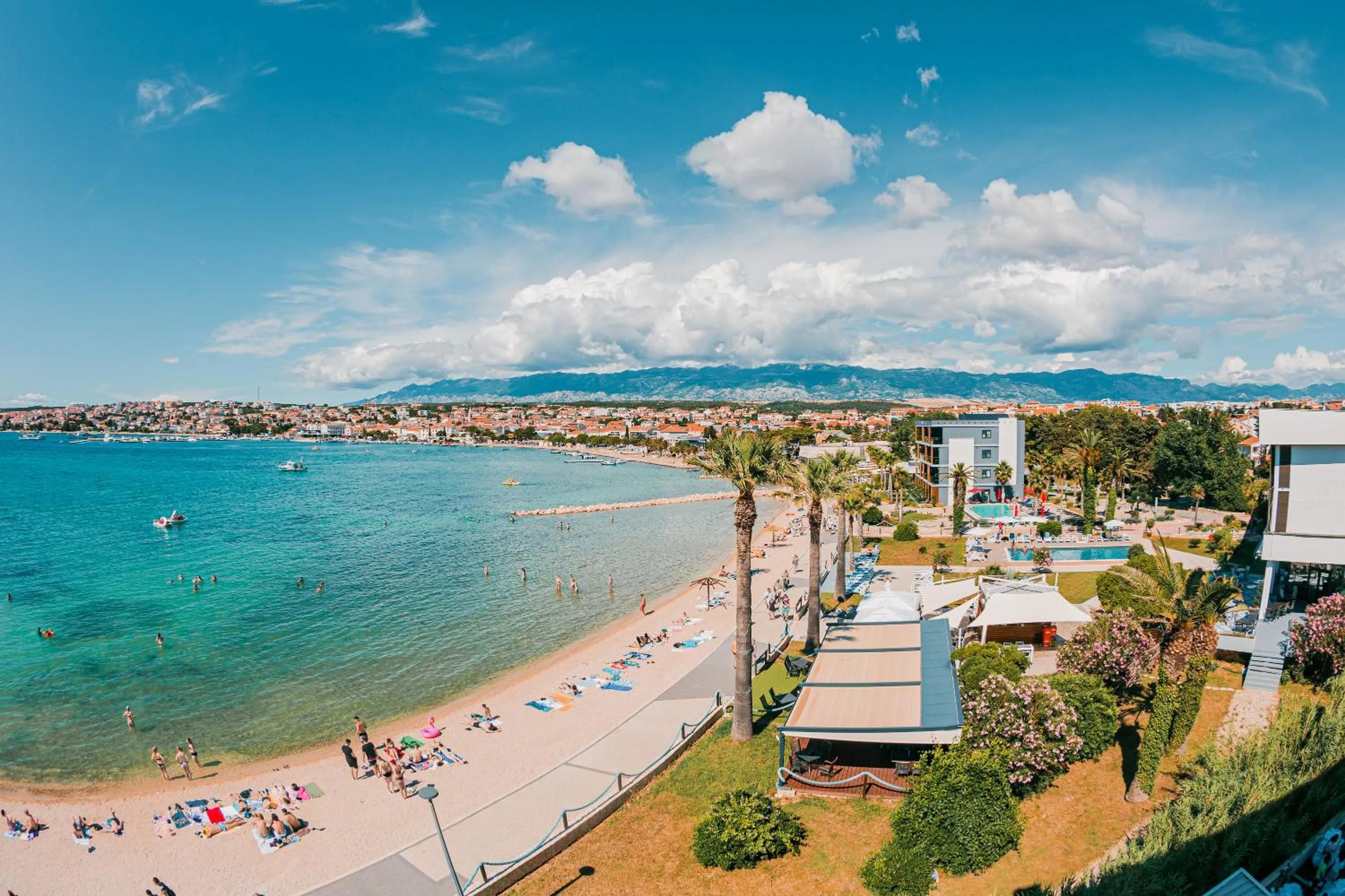 Sea view in Kaneo beach hotel Novalja