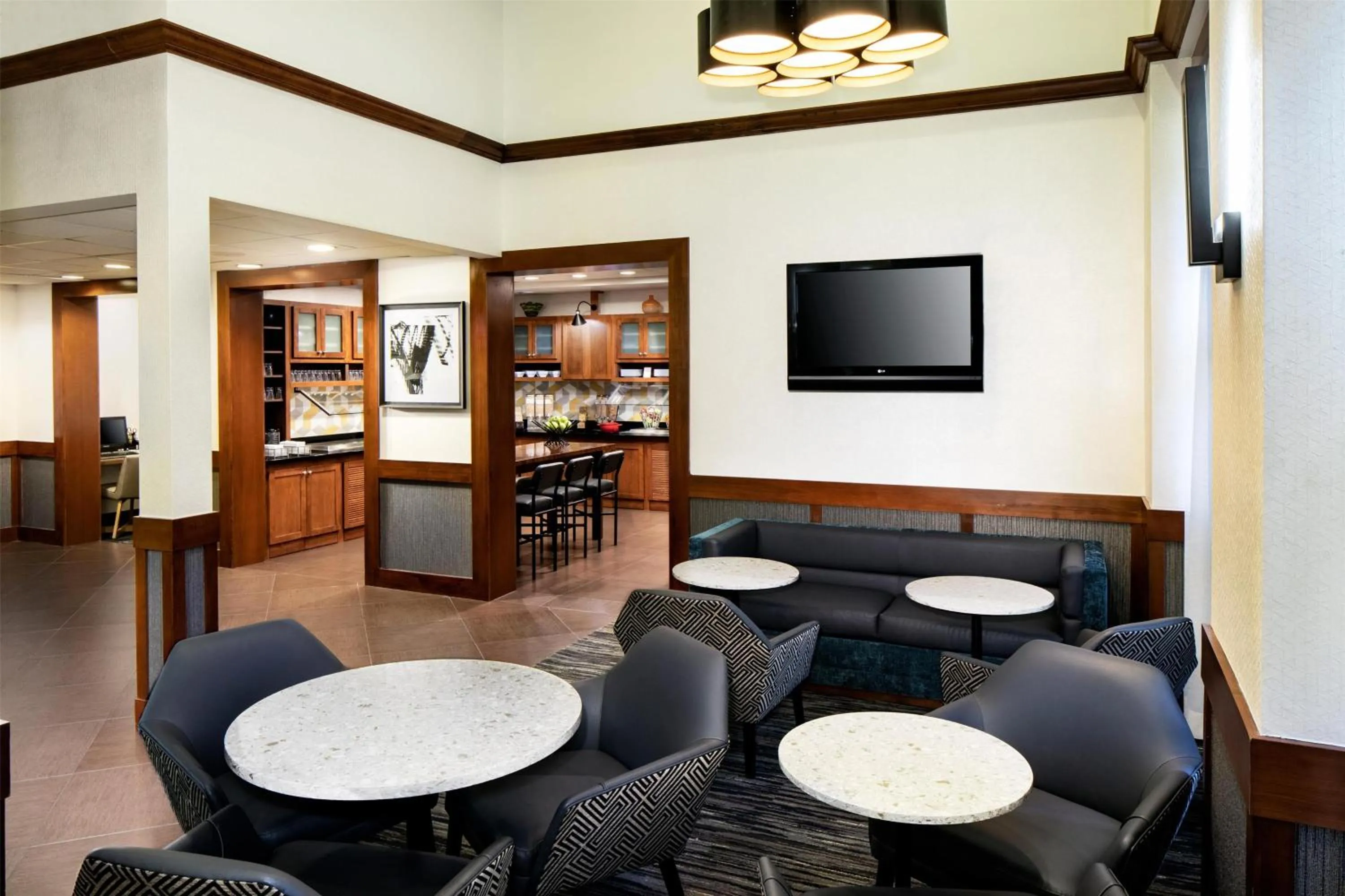 Lobby or reception in Hyatt Place Dallas Park Central