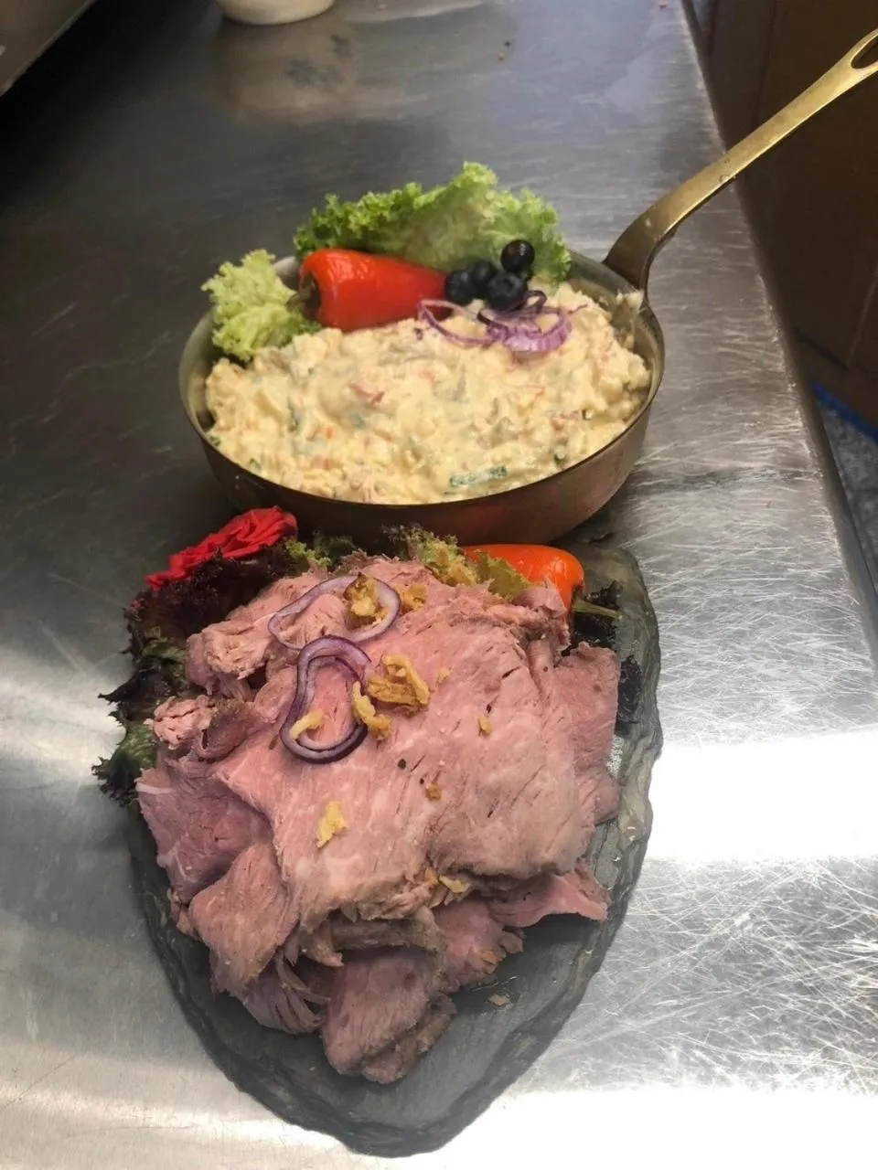 Food close-up in Paul's Fantasia Boutique Suites