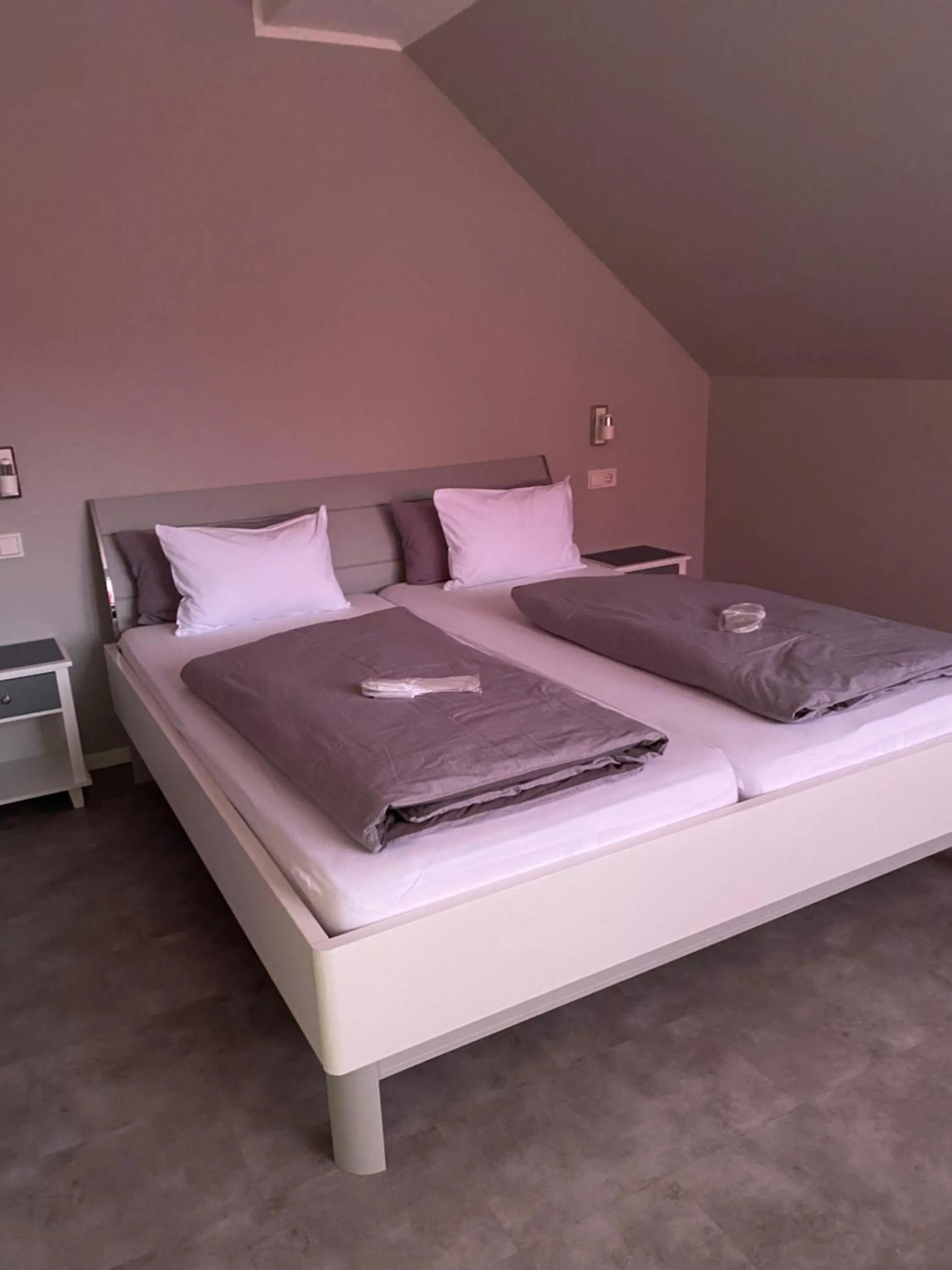 Bed in Hotel Kellermann