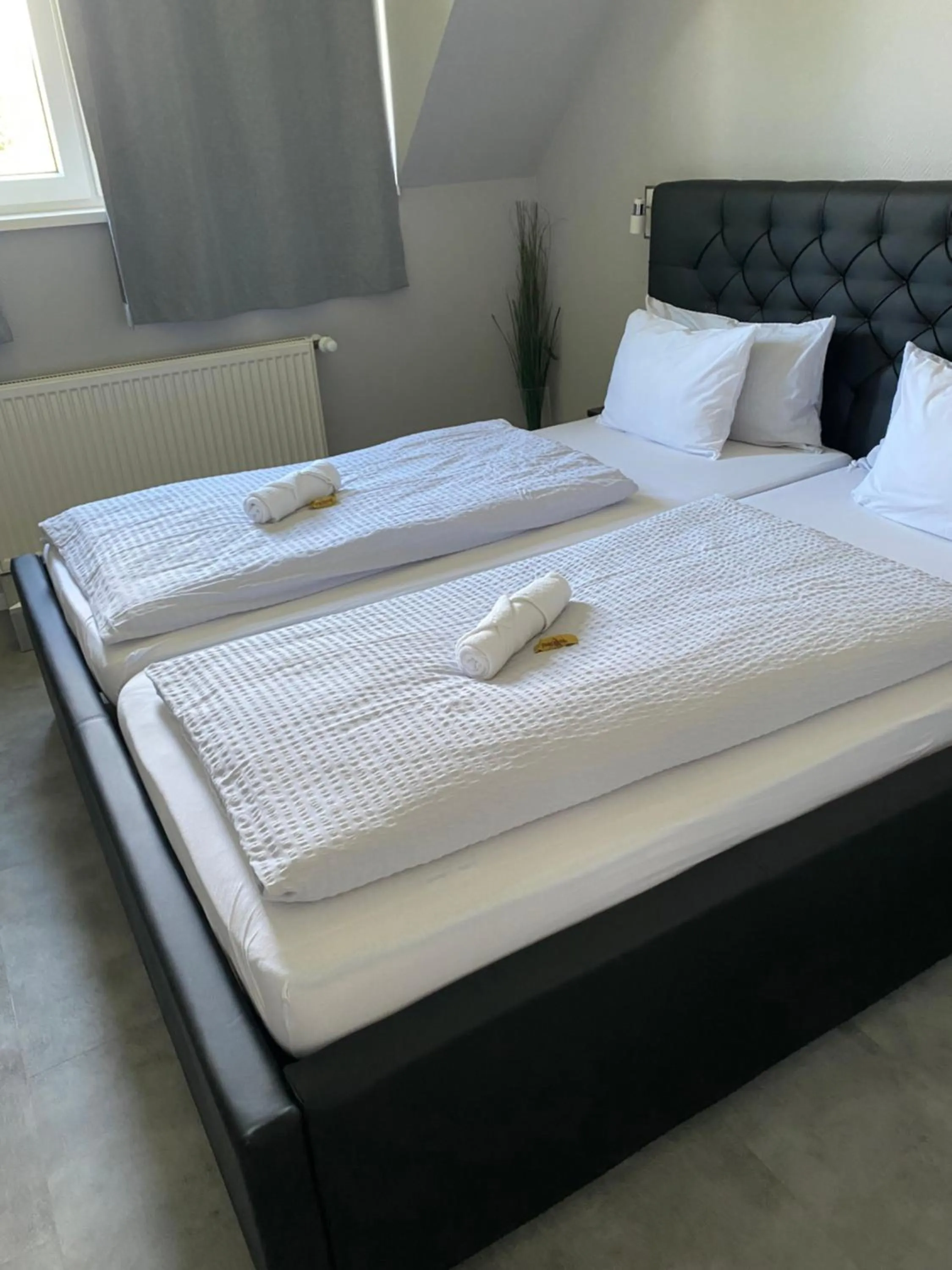 Bed in Hotel Kellermann