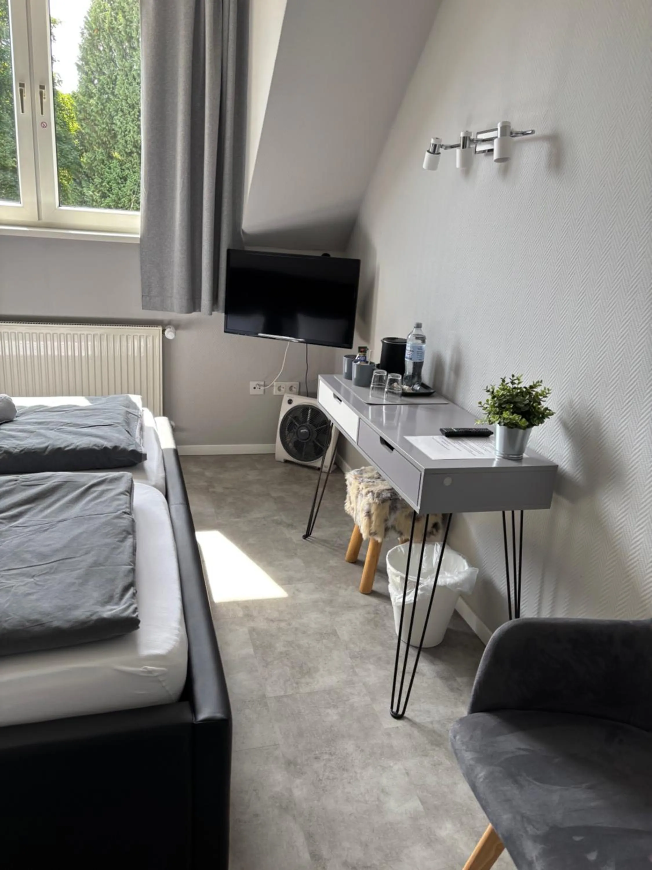 Bed in Hotel Kellermann