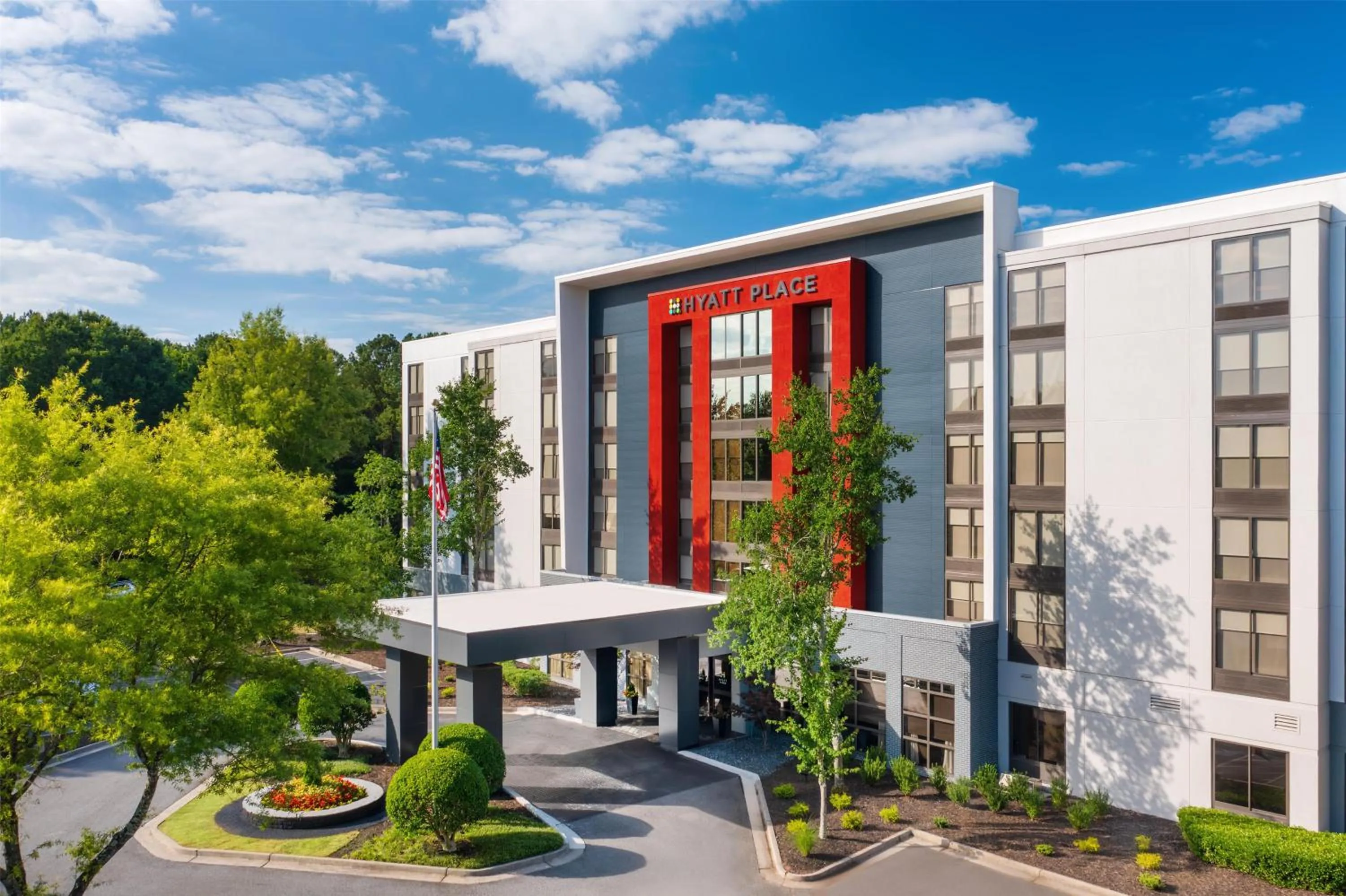 Property building in Hyatt Place Charlotte Arrowood