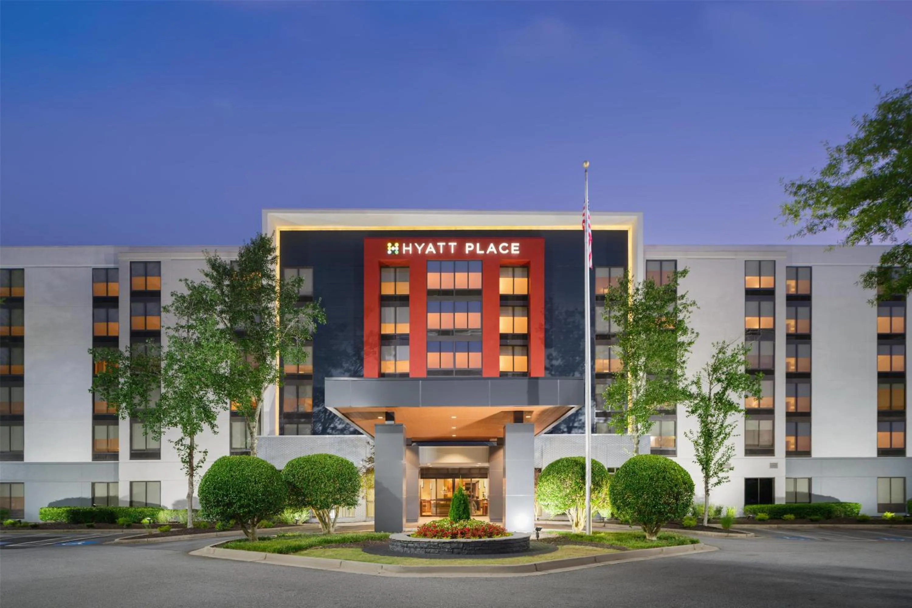Property building in Hyatt Place Charlotte Arrowood