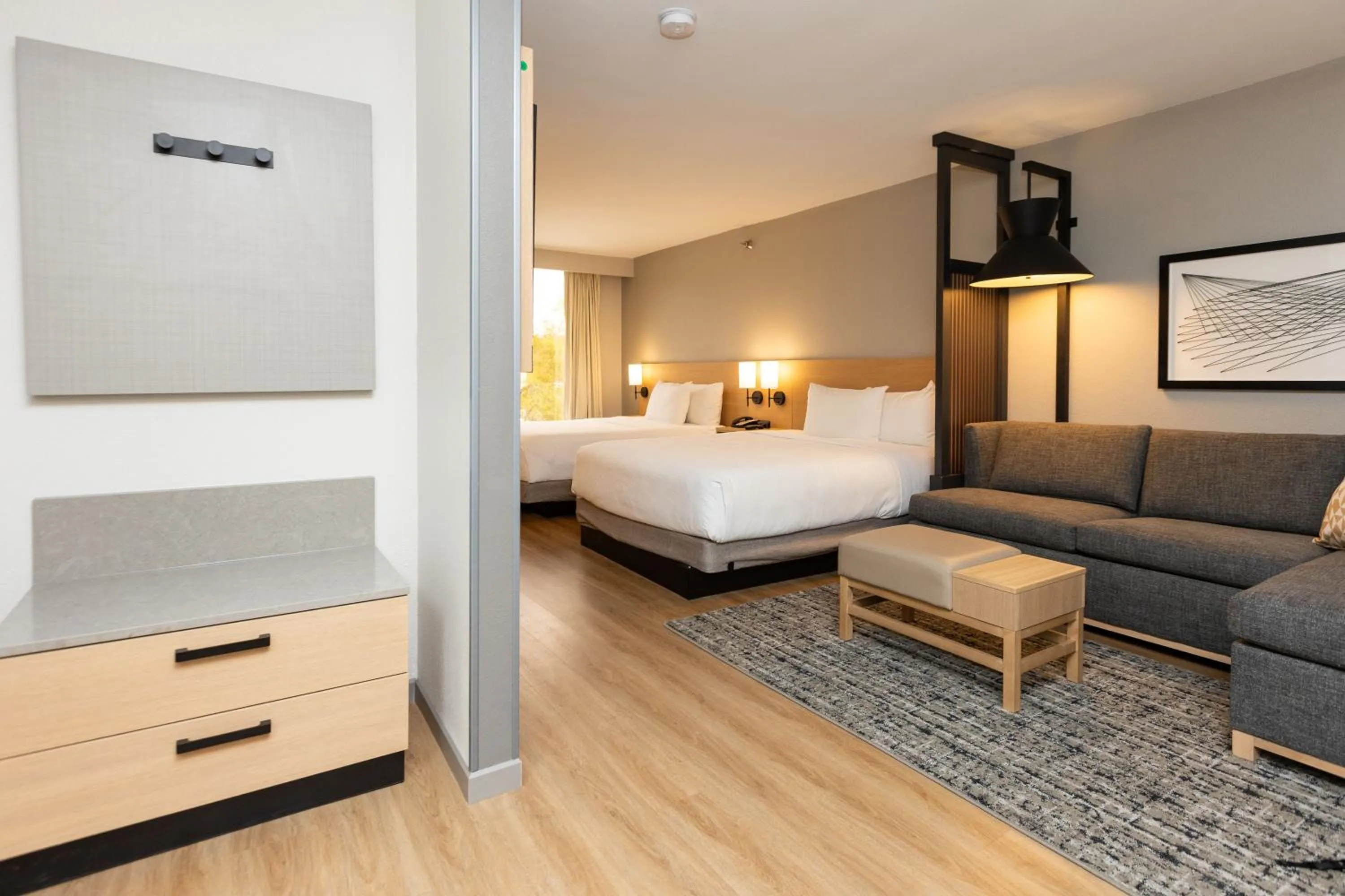 Bed in Hyatt Place Charlotte Arrowood