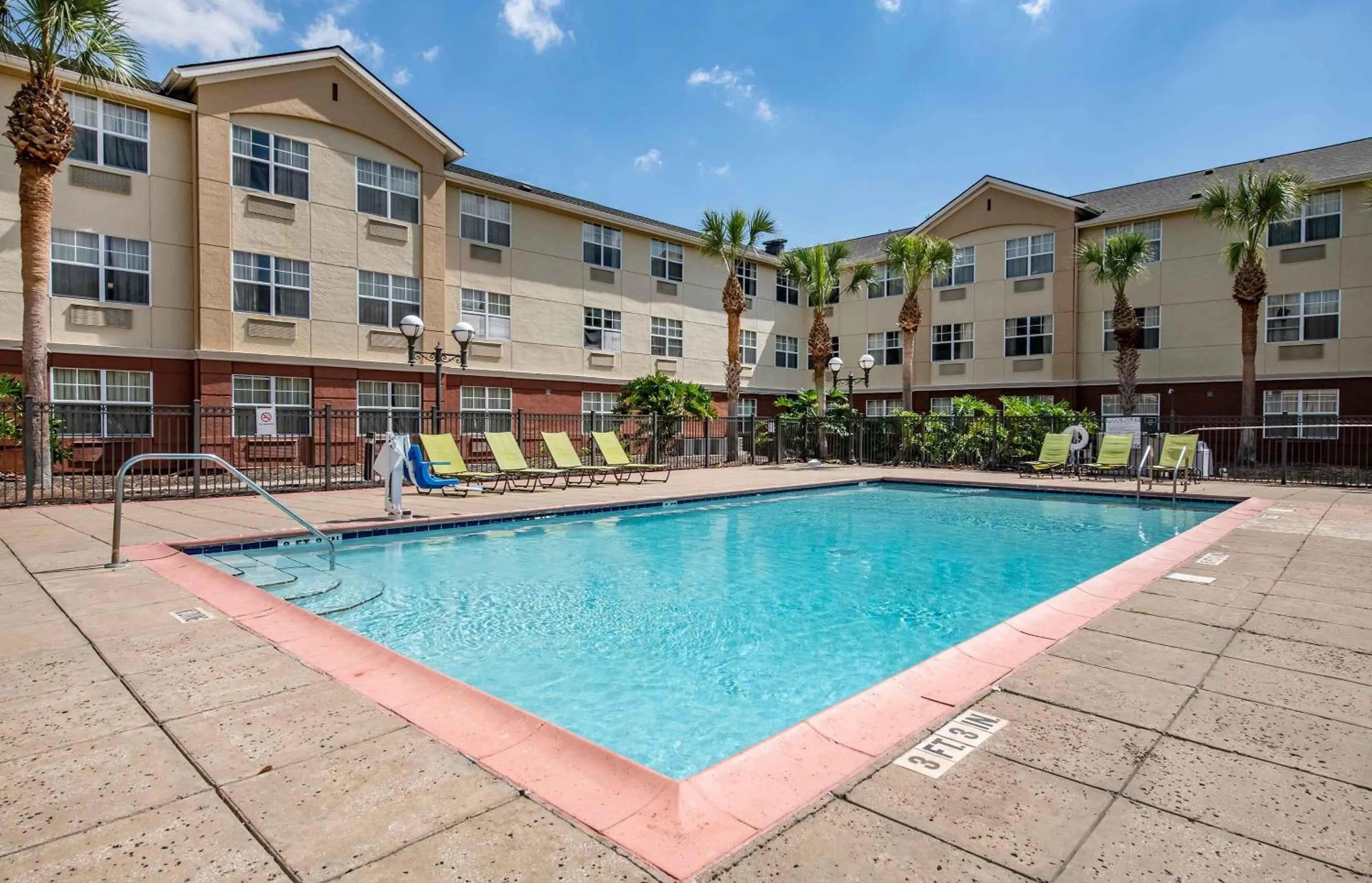 Pool view in Extended Stay America Suites - Jacksonville - Deerwood Park