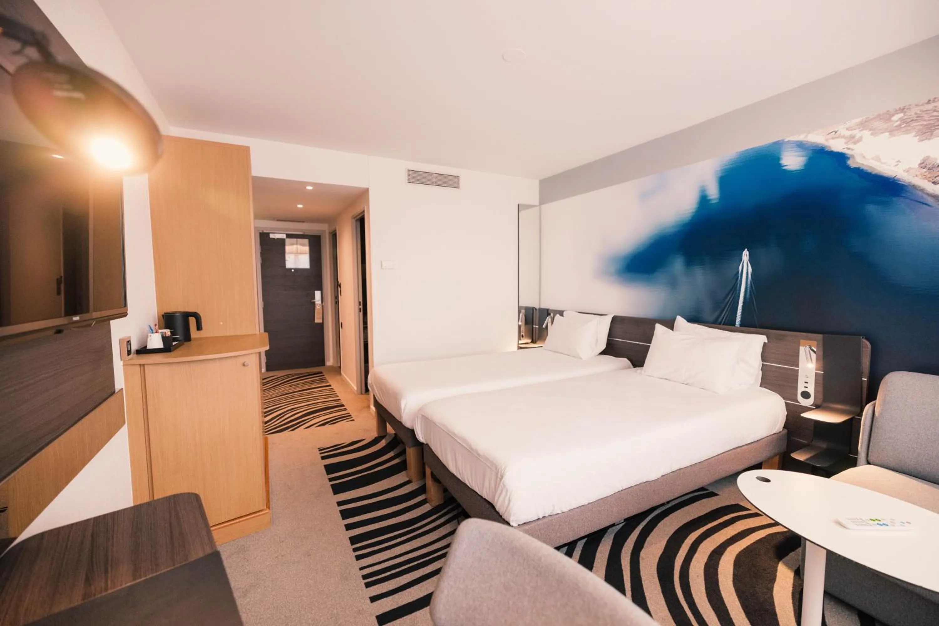 Bedroom, Bed in Novotel Le Havre Centre Gare