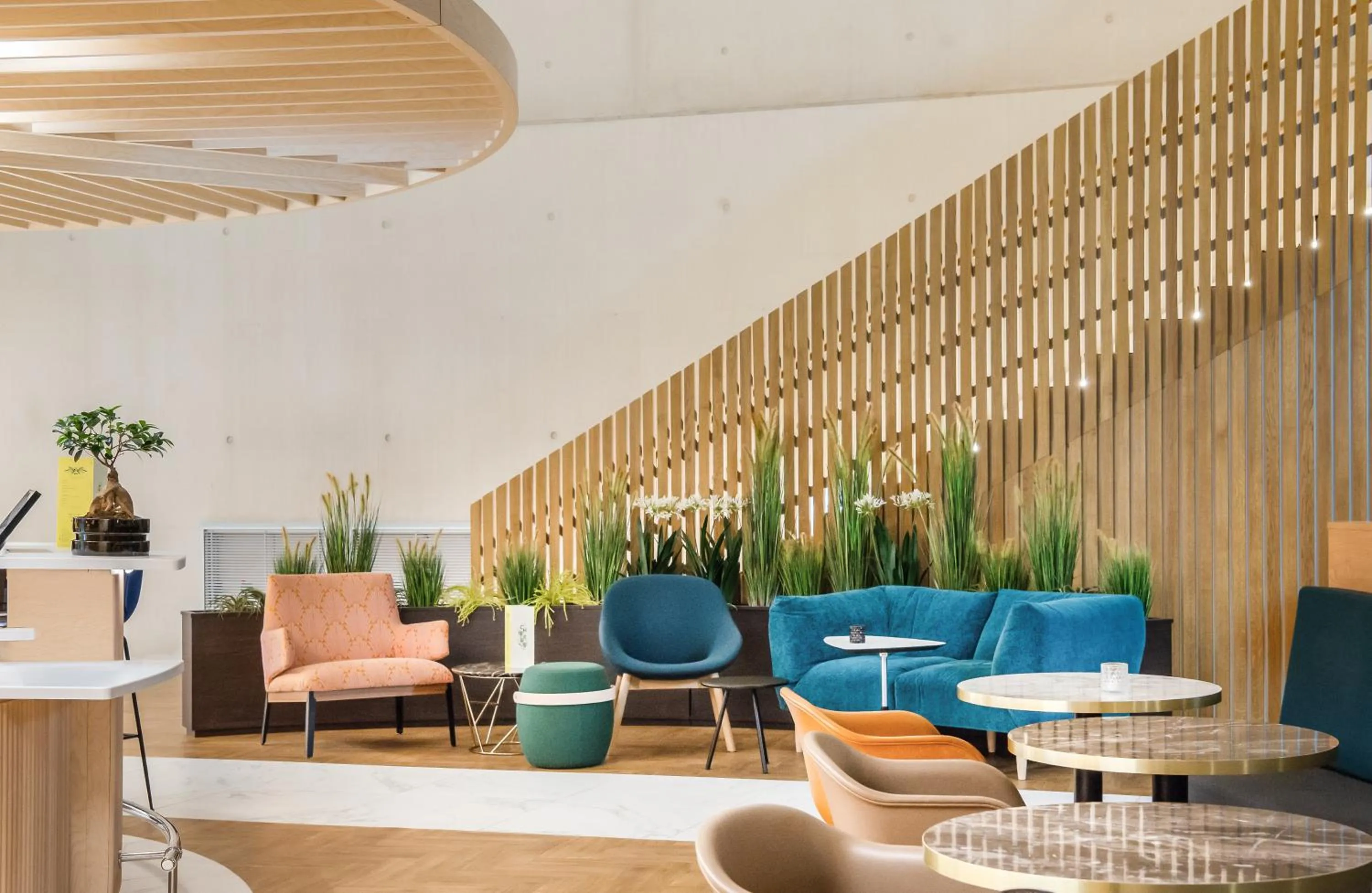 Living room in Novotel Le Havre Centre Gare