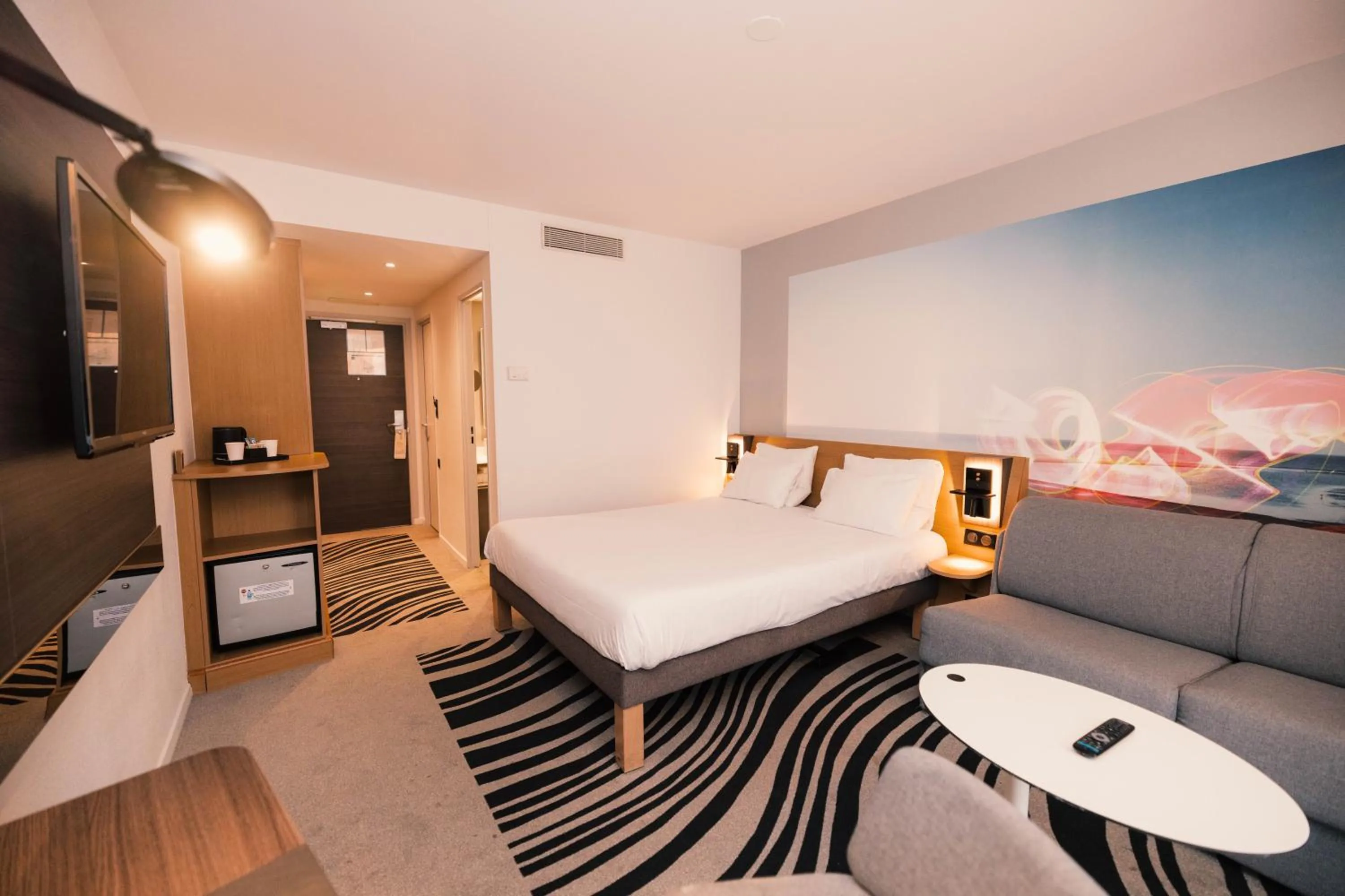 Bedroom, Bed in Novotel Le Havre Centre Gare