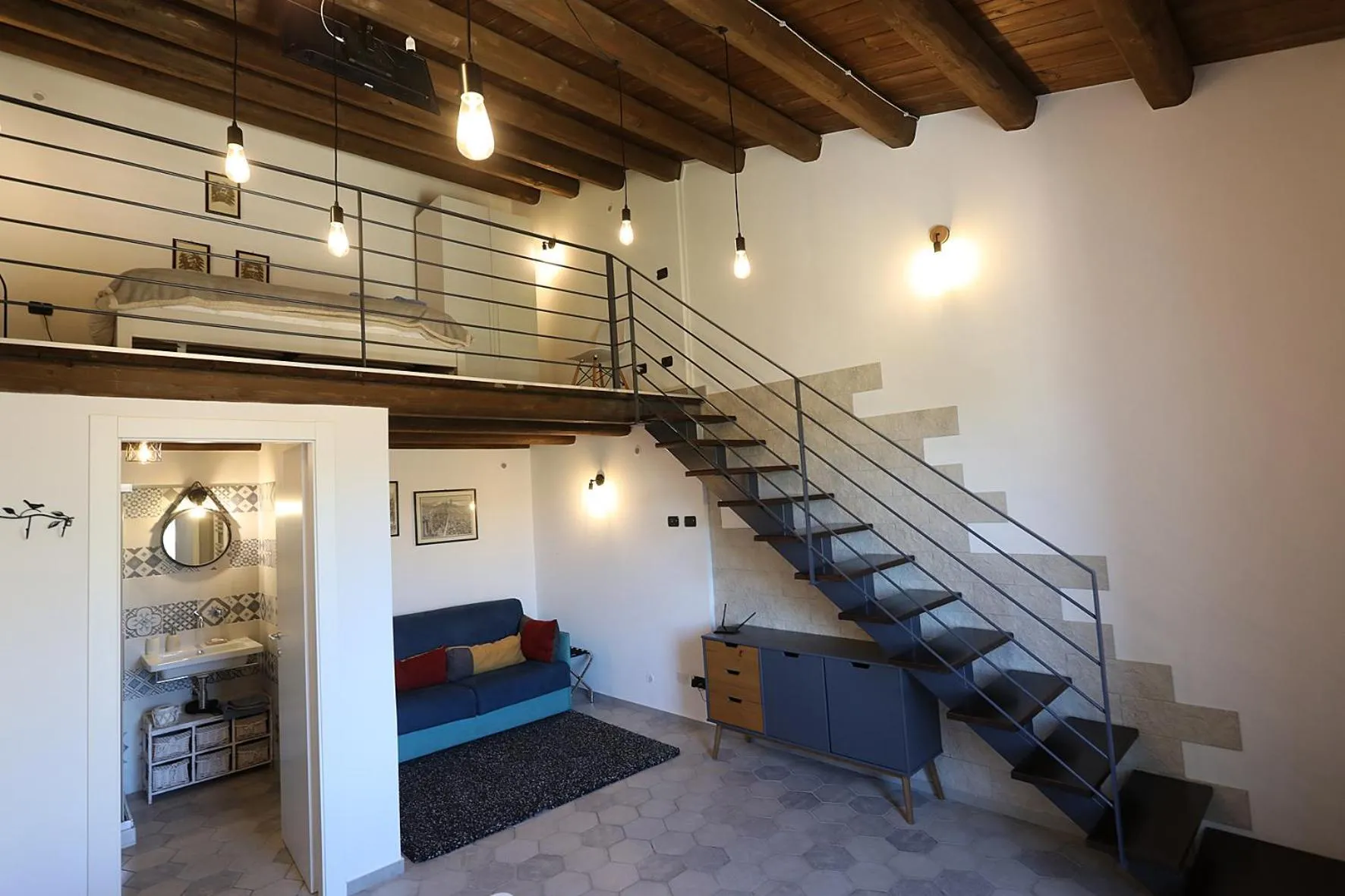 Bedroom in Ibla Barocca