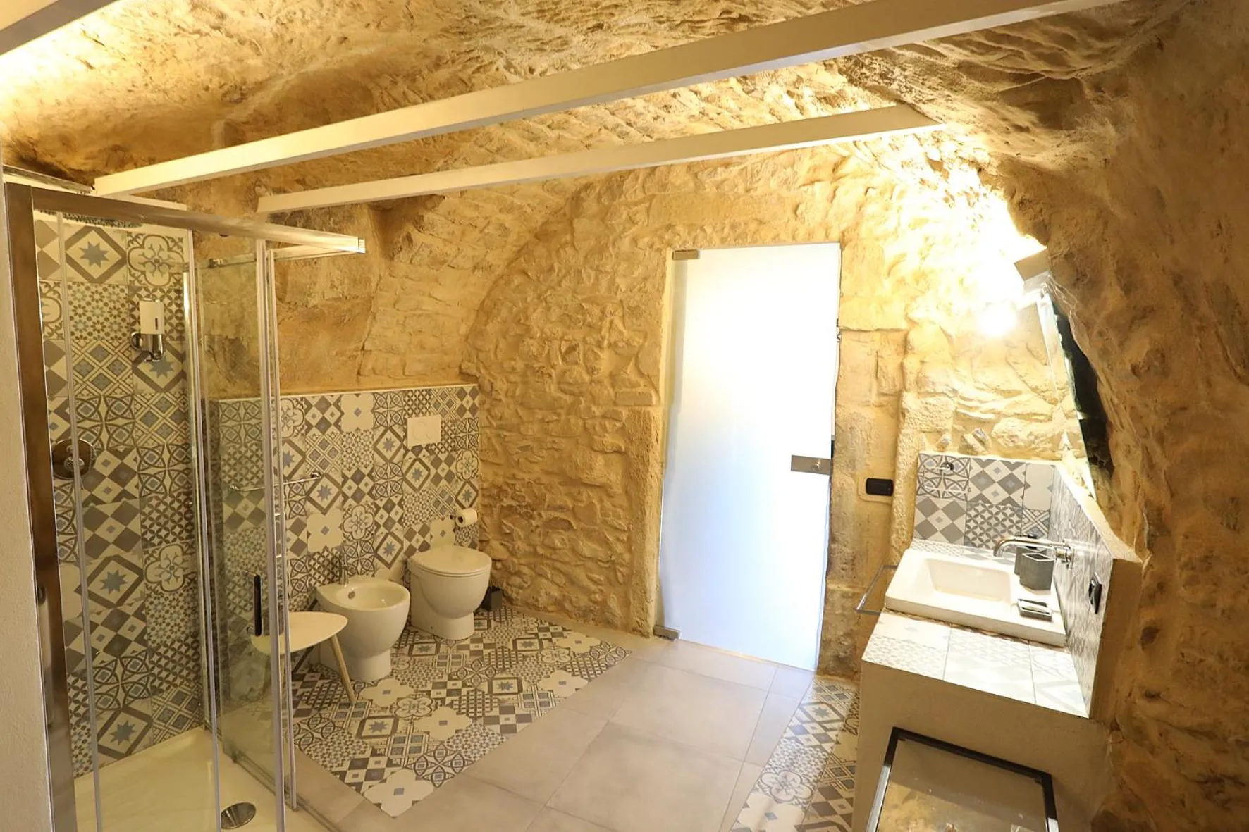Bathroom in Ibla Barocca