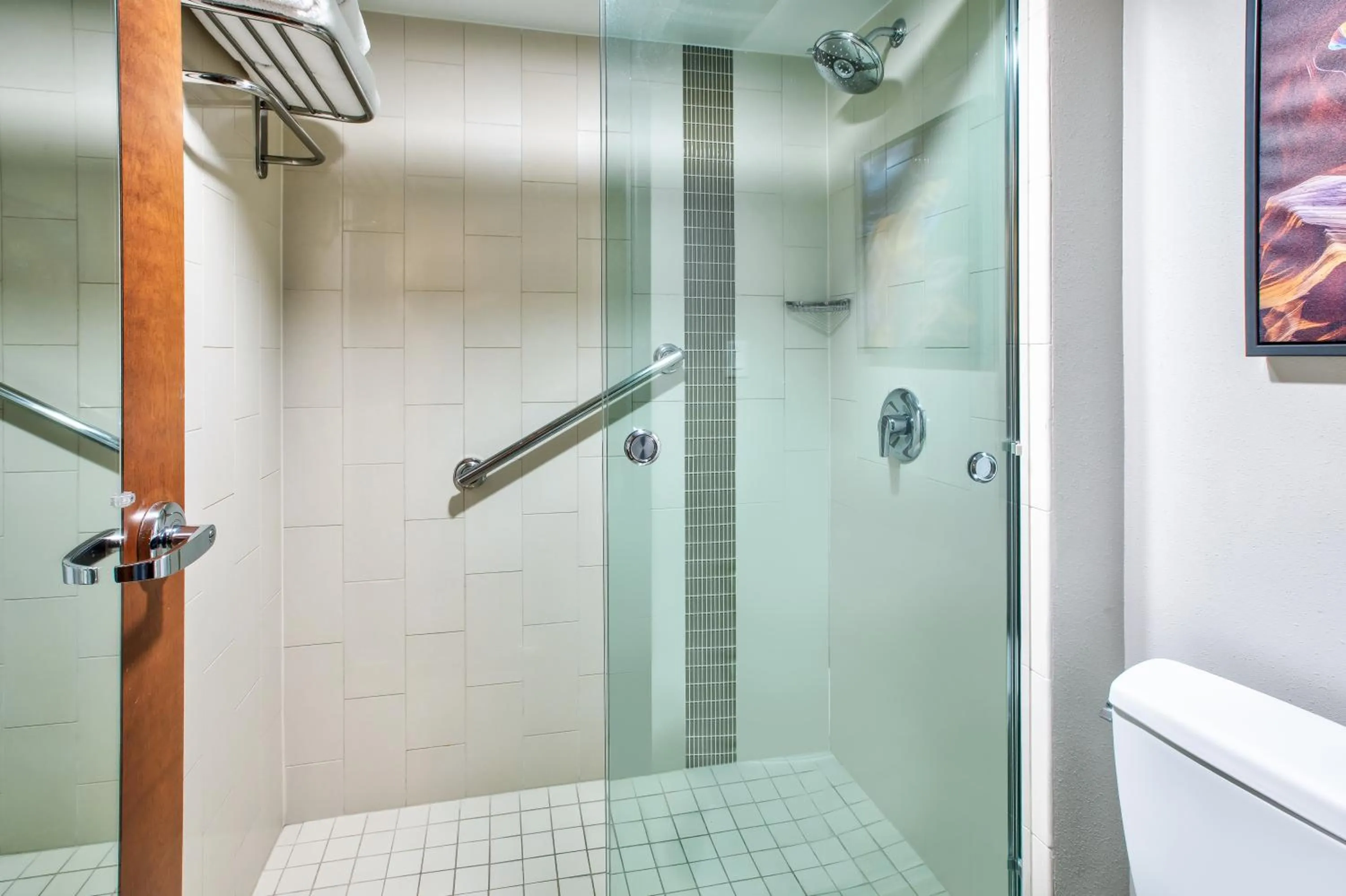 Shower in Candlewood Suites - Cincinnati Northeast - Mason by IHG