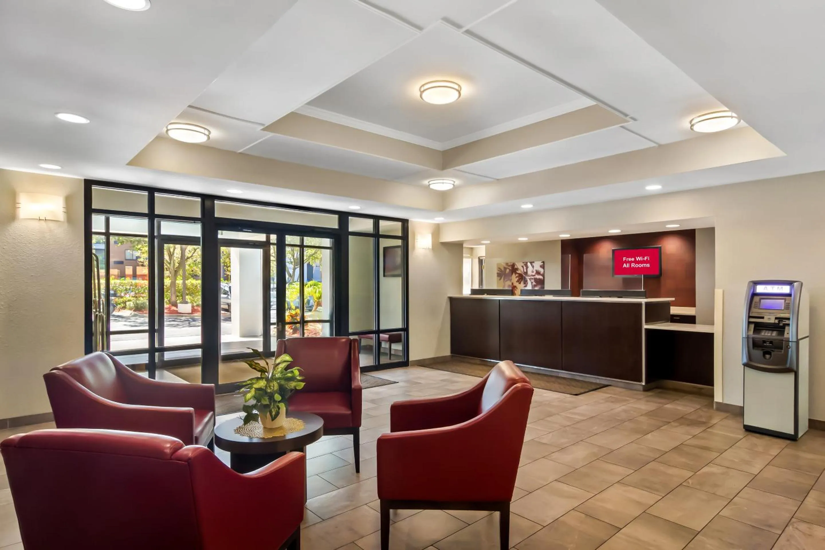 Lobby or reception in Red Roof Inn PLUS+ Jacksonville – Southpoint