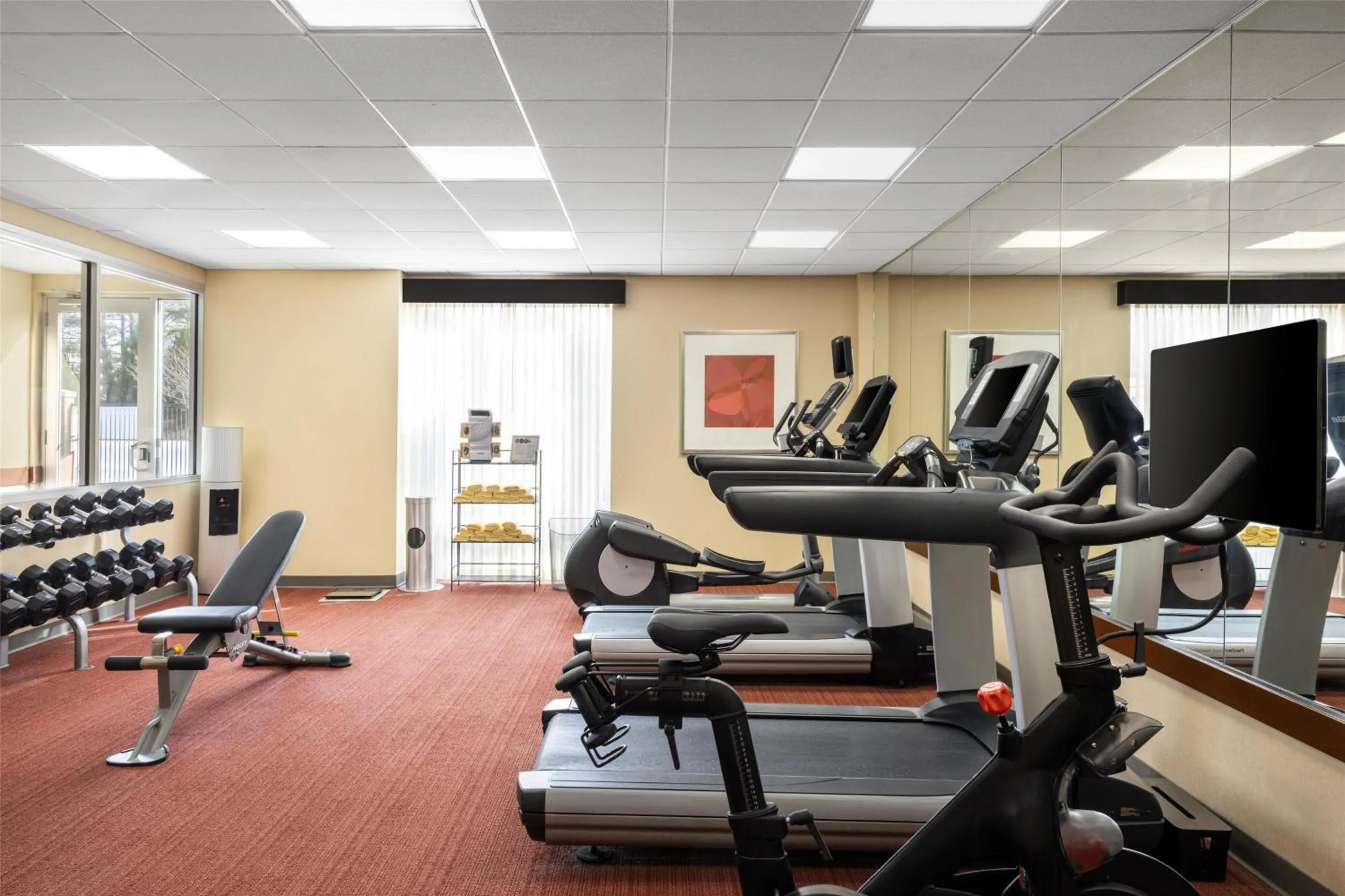 Fitness centre/facilities in Hyatt Place Memphis Germantown