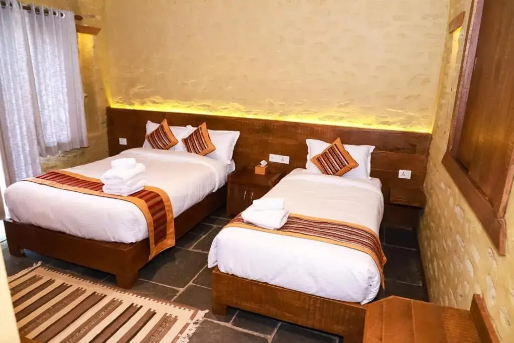 Double or Twin Room with Garden View - single occupancy in Pumdikot Mountain Lodge Double or Twin Room with Garden View - single occupancy in Pumdikot Mountain Lodge